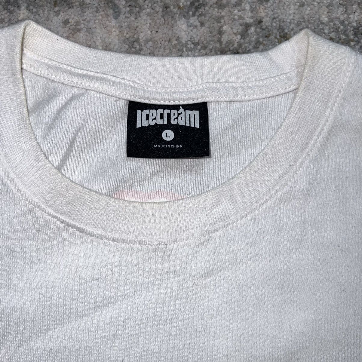Icecream Billionaire Boys ICECREAM Running Dog Graphic T-Shirt Size US L / EU 52-54 / 3 - 3 Thumbnail
