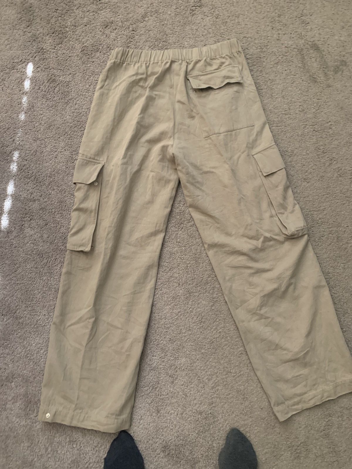 Daniel Simmons lightweight cargo pants -Moss green
