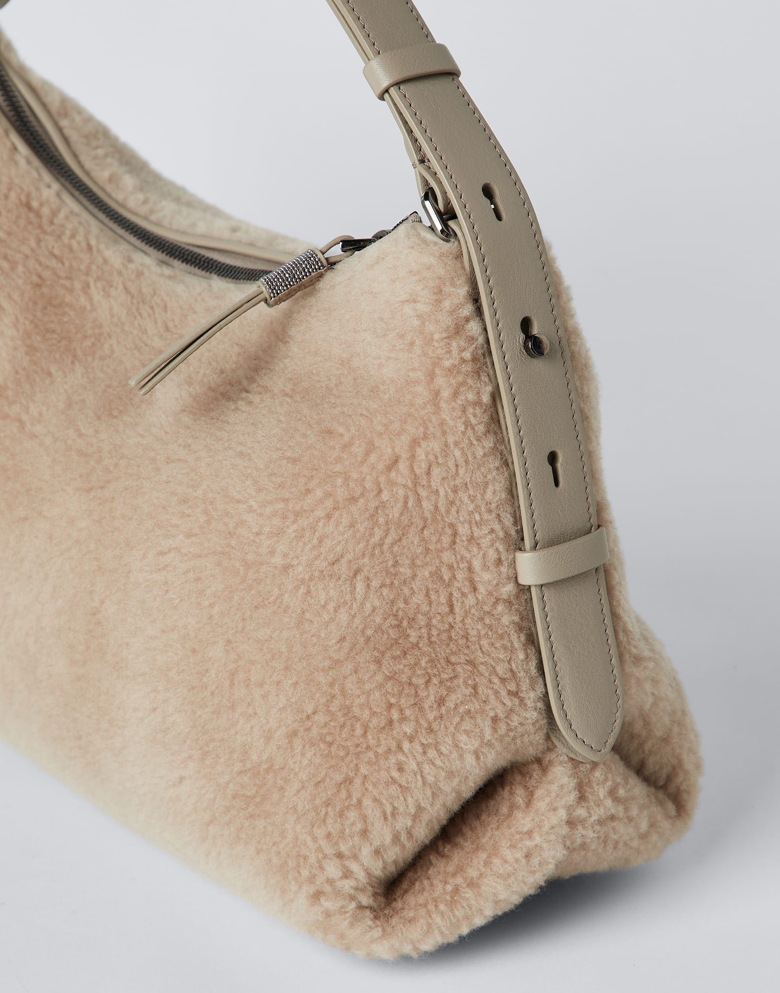 Brunello Cucinelli o1y0725 Size : OS / Handbag in Sand Size ONE SIZE - 3 Thumbnail