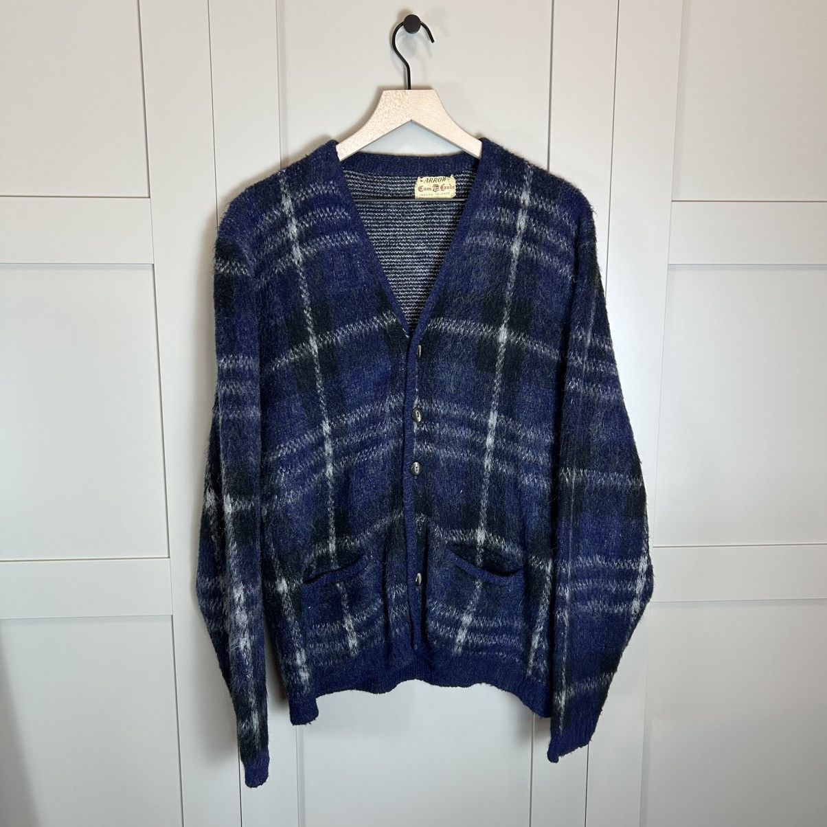 トップス 60s arrow vintage mohair cardigan 60s arrow vintage mohair cardigan