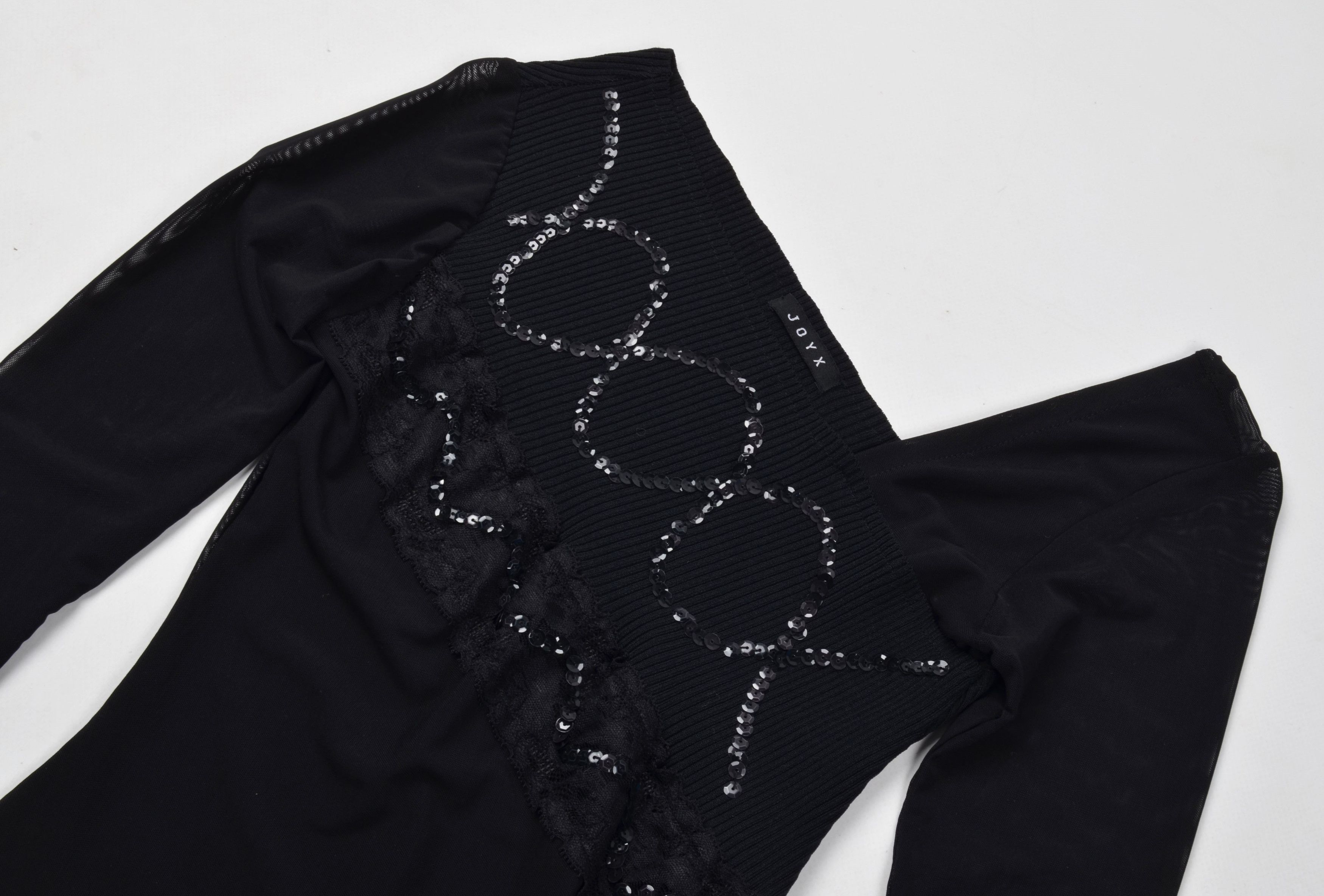 Vintage Vintage Joyx Y2K Mesh Beaded Whimsigoth Blouse Size S / US 4 / IT 40 - 5 Thumbnail