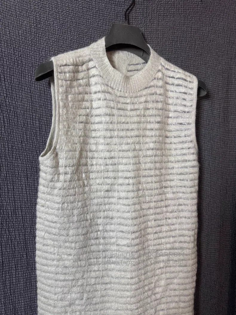 Rick Owens Rick Owens 16 FW mainline mohair see-through striped cashm Size US S / EU 44-46 / 1 - 5 Thumbnail