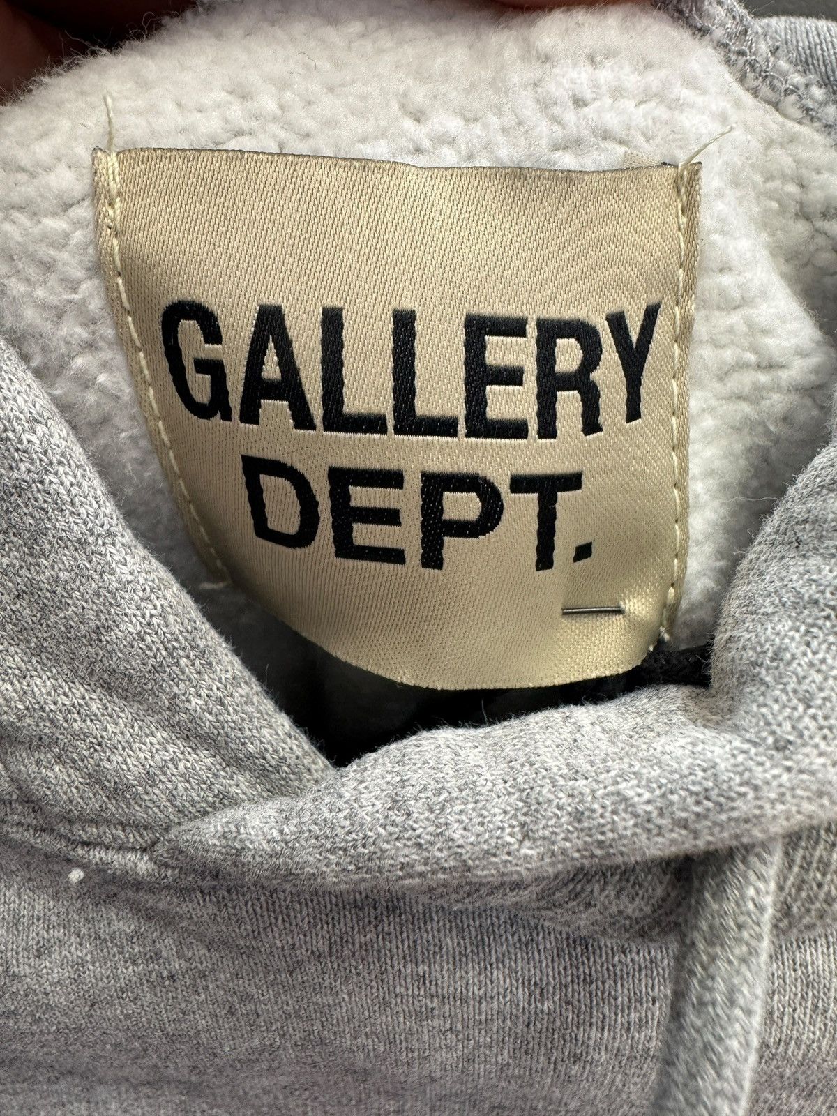 Gallery Dept. Gallery Dept Gray Logo Hoodie Size US S / EU 44-46 / 1 - 5 Thumbnail