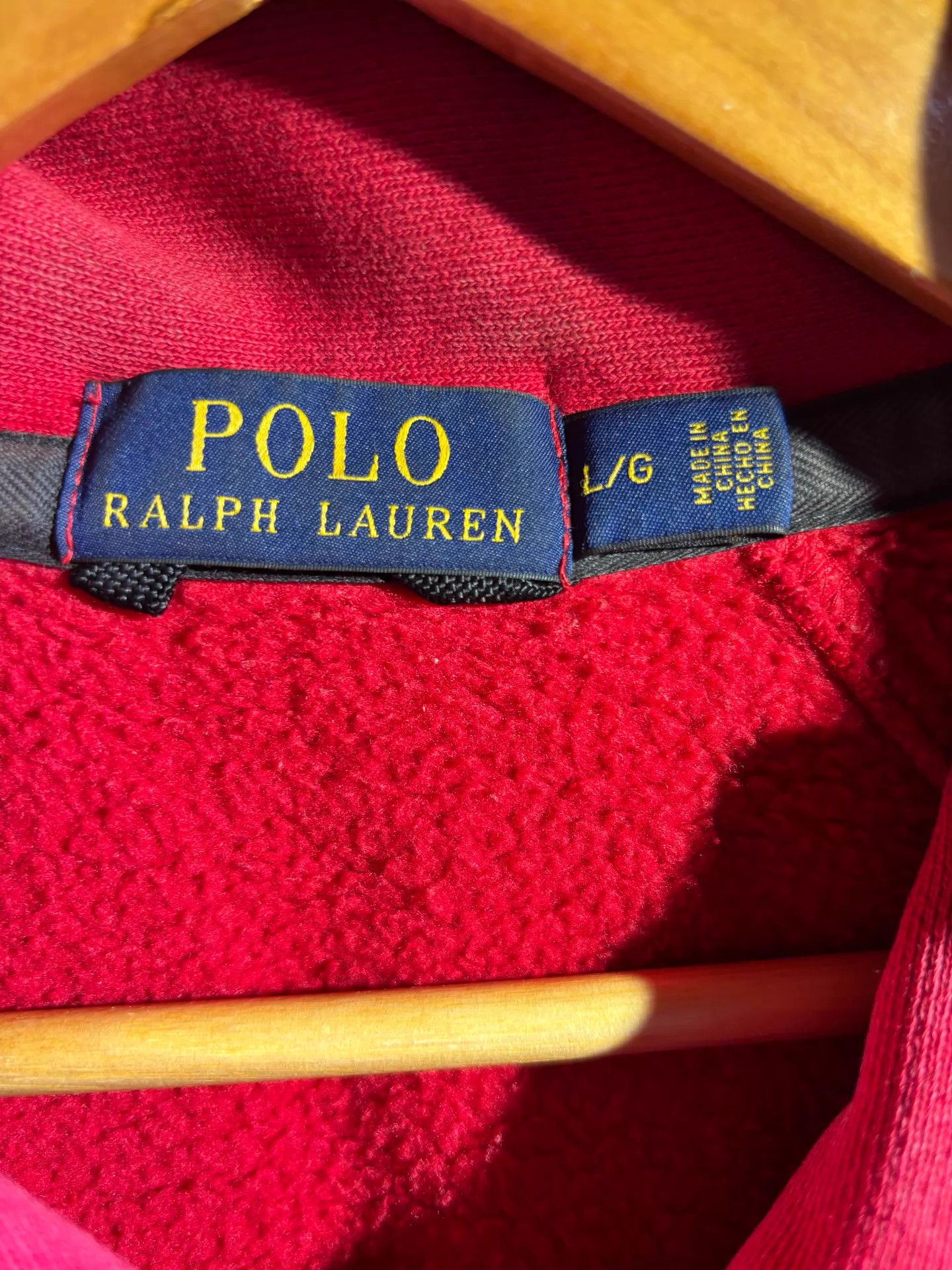 Polo Ralph Lauren RL Polo Rugby Raglan Jacket (L) 90’s Calfskin Pockets Size US L / EU 52-54 / 3 - 2 Thumbnail
