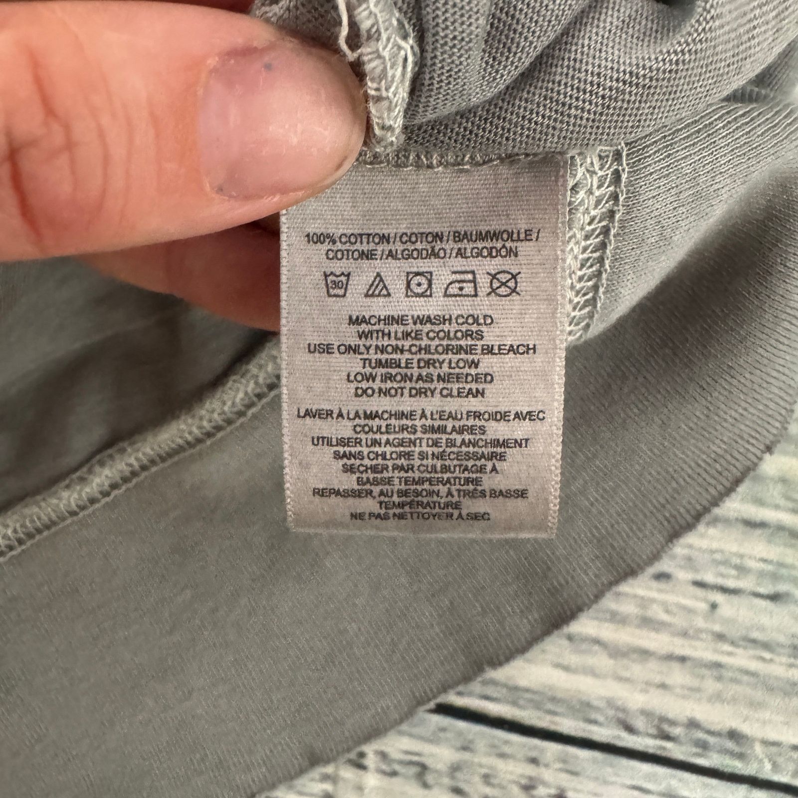Free People Free People Gray Draped Asymmetrical Hooded Top Small Size S / US 4 / IT 40 - 4 Thumbnail