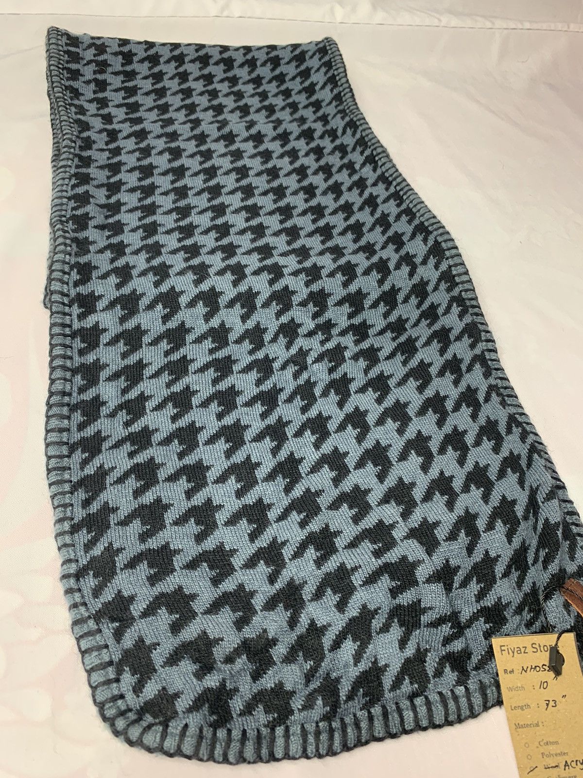 Adidas Adidas Houndstooth Scarf / Muffler / Neckwear Size ONE SIZE - 4 Thumbnail