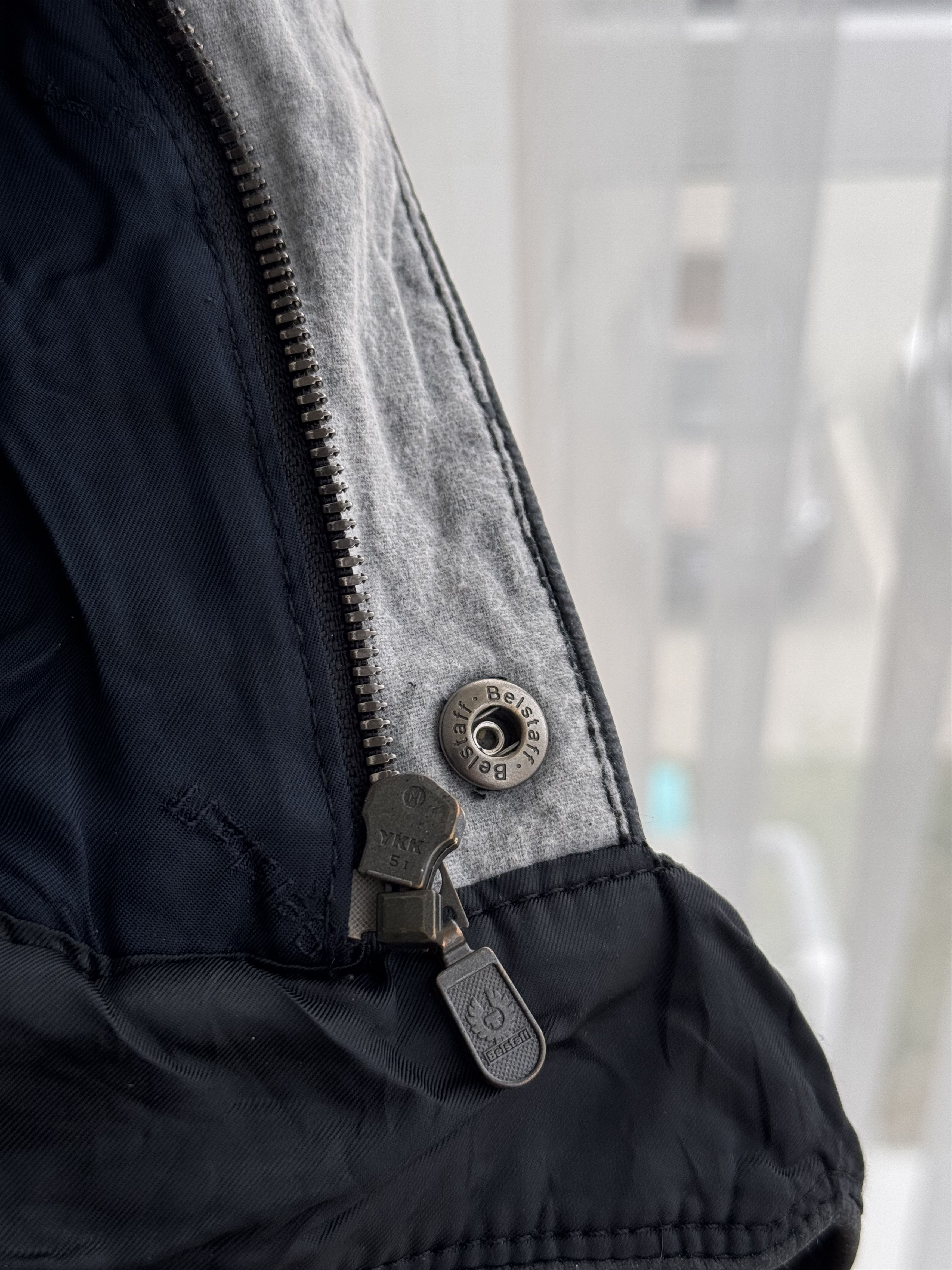 Belstaff × Vintage Vintage Belstaff Nylon Black Label Moto W' Jacket Size M / US 6-8 / IT 42-44 - 15 Thumbnail