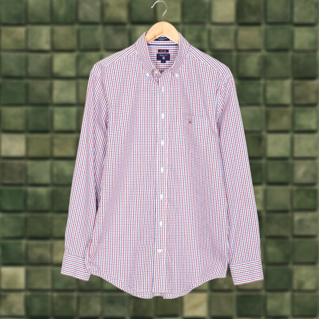 Gant GANT NEW HAVEN OXFORD Shirt Men L Regular Fit Easy Care Long Sleeve VR3007 Shirt Size US L / EU 52-54 / 3 - 1 Thumbnail