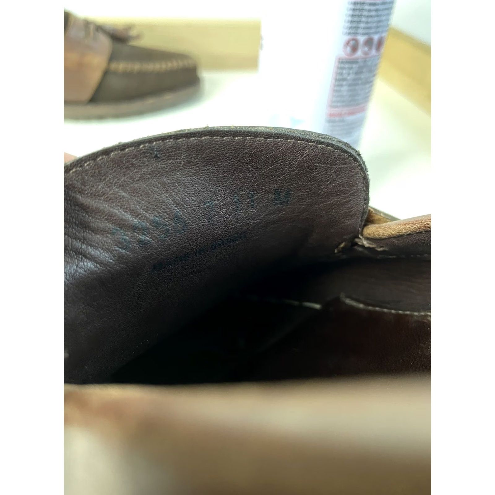 Penn HS Trask Penny Leather Tassel Loafers Dress Men US 11 Brown Tasseled Shoes Size US 11 / EU 44 - 7 Thumbnail