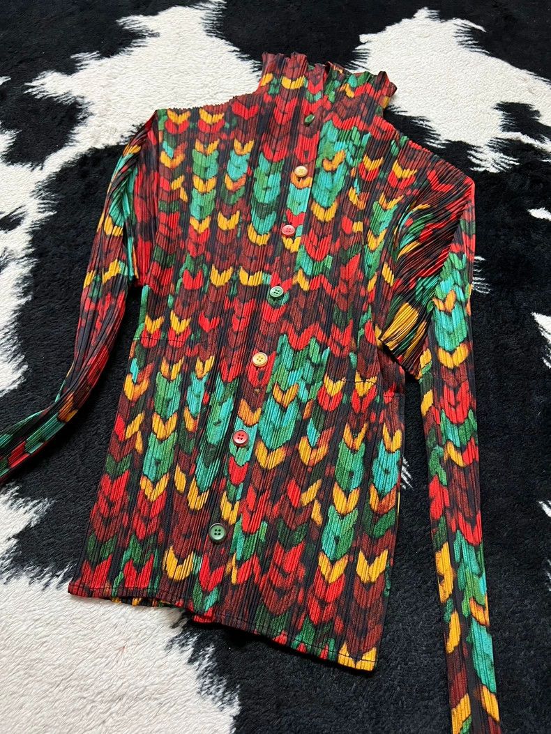 Issey Miyake Issey Miyake size:4 The wheat ear cardigan Size XS / US 0-2 / IT 36-38 - 3 Thumbnail
