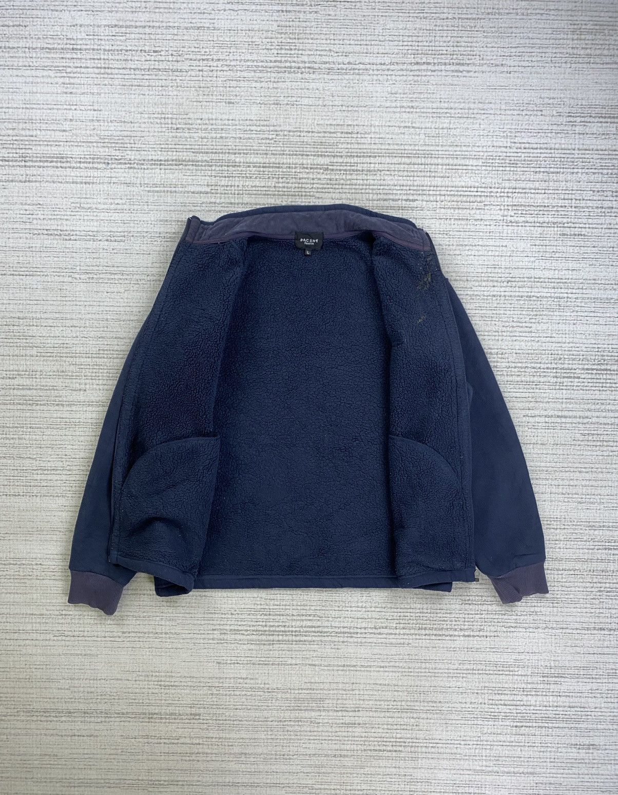 Yohji Yamamoto Vintage Sacsny Y’saccs By Yohji Yamamoto Fleece Jacket Size US M / EU 48-50 / 2 - 6 Thumbnail