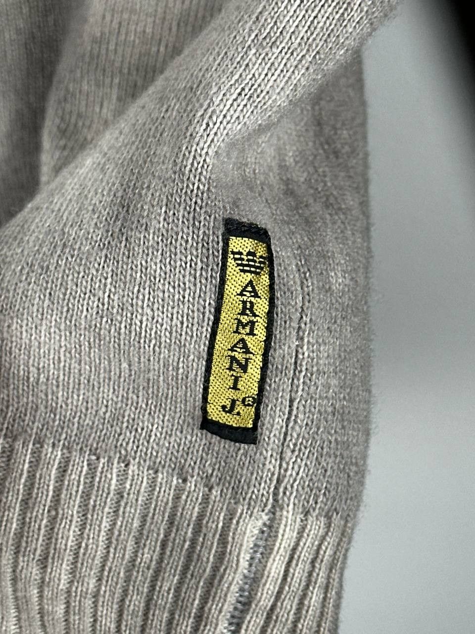 Armani Vintage Armani Jeans Wool Avant Garde Sweater Size US M / EU 48-50 / 2 - 10 Thumbnail