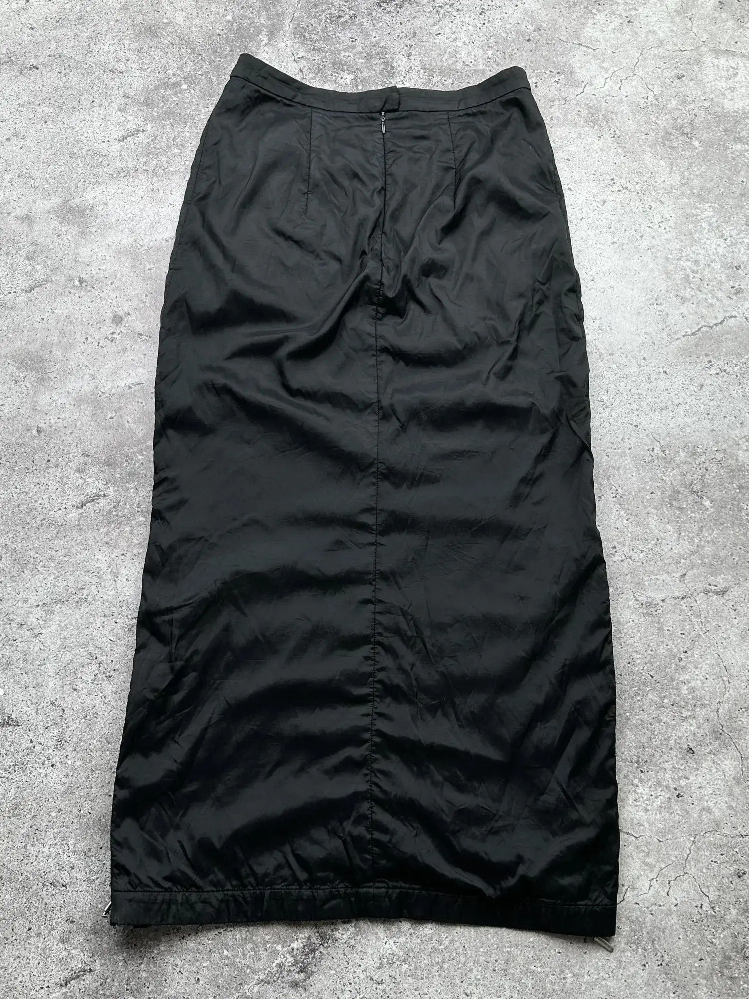 Japanese Brand Vintage Maxi Skirt With Zipped C346(V524)(E8) Size 30" / US 8 / IT 44 - 4 Thumbnail