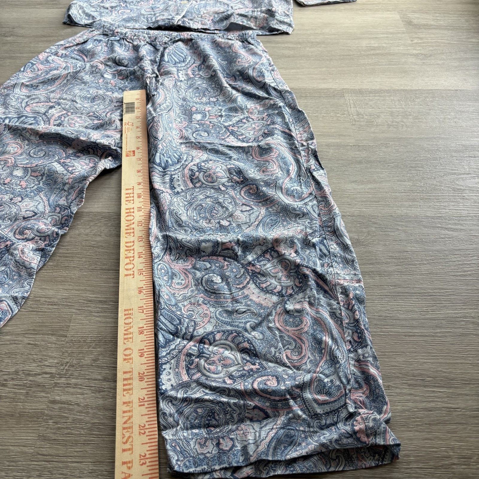 Lauren Ralph Lauren Lauren Ralph Lauren Women's Pajama Set PS Paisley Button Size 30" / US 8 / IT 44 - 8 Thumbnail