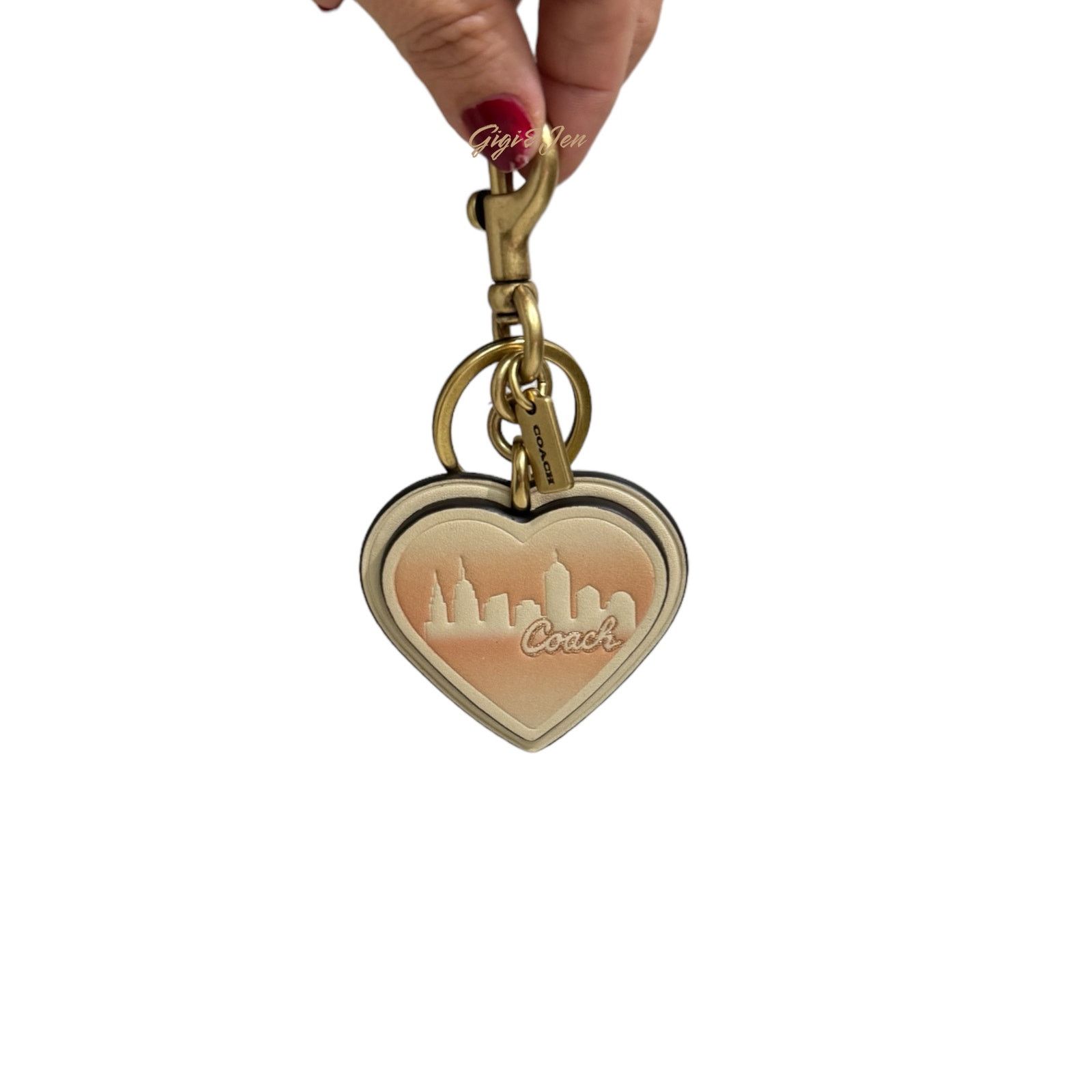 Coach Coach Jennifer Lopez Heart Bag Charm Keychain Size ONE SIZE - 9 Thumbnail