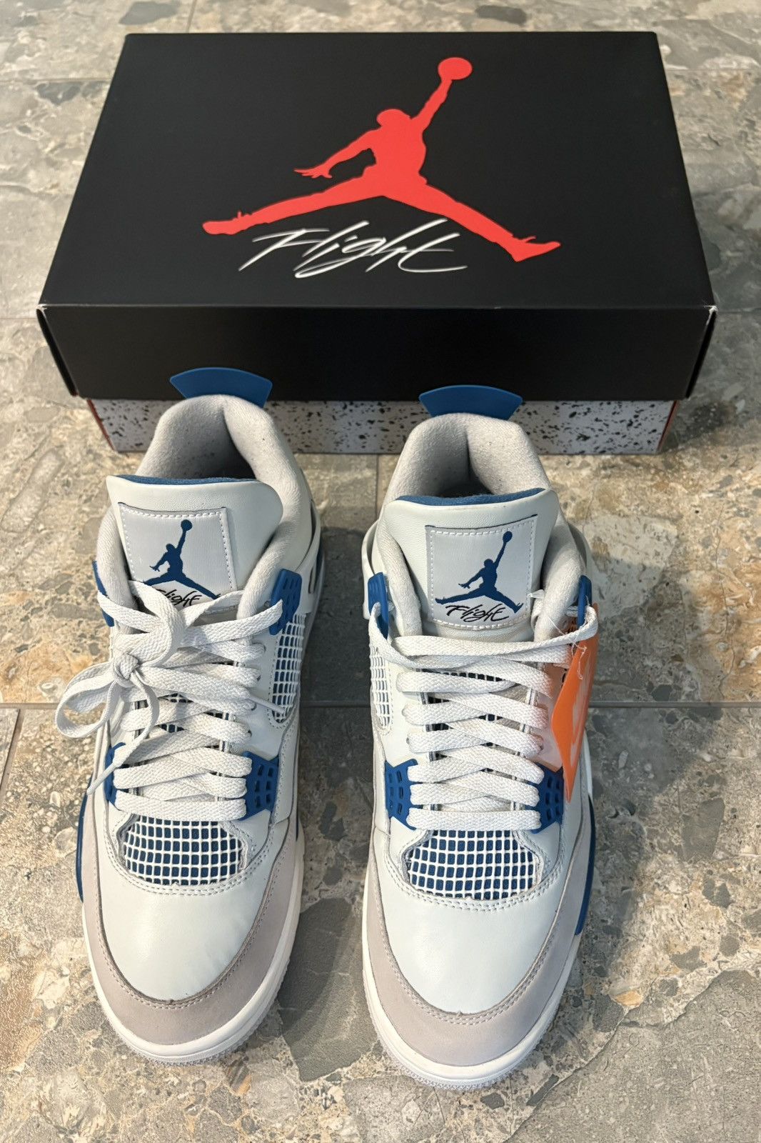Jordan Brand Air Jordan 4 Military Blue Size US 10 / EU 43 - 4 Thumbnail
