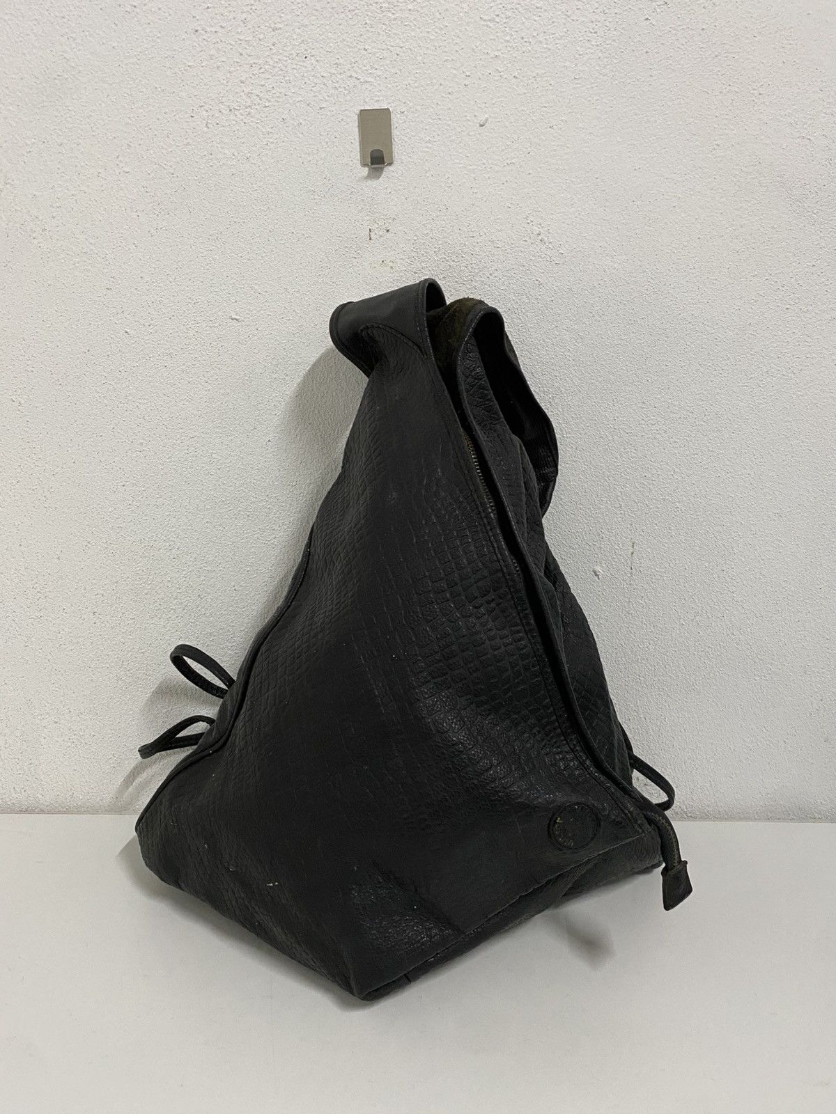 Vintage Vinsor Leather Backpack Size ONE SIZE - 2 Thumbnail