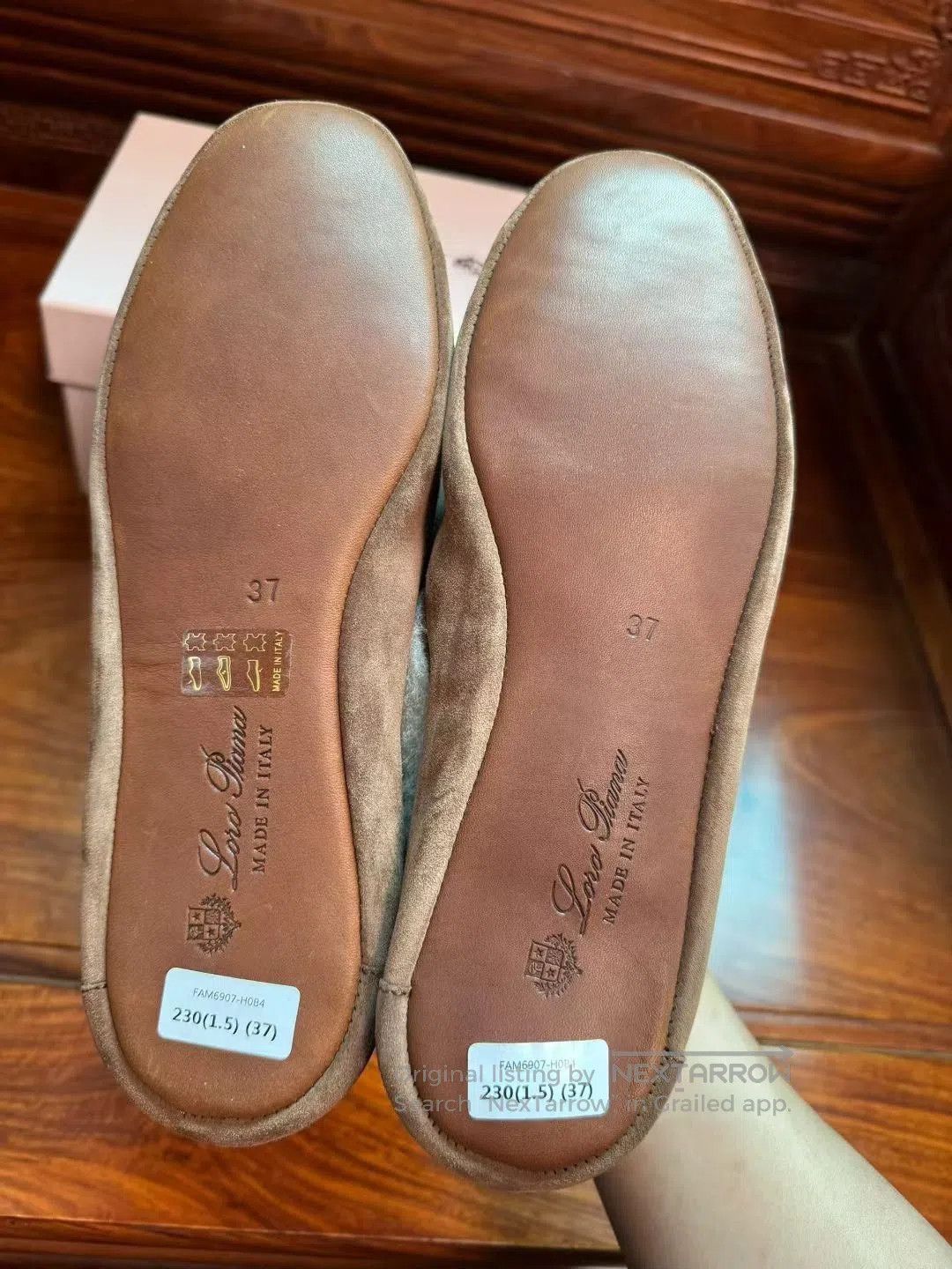 Loro Piana Loro Piana Lamb Fur Slippers. Size US 6 / IT 36 - 7 Thumbnail