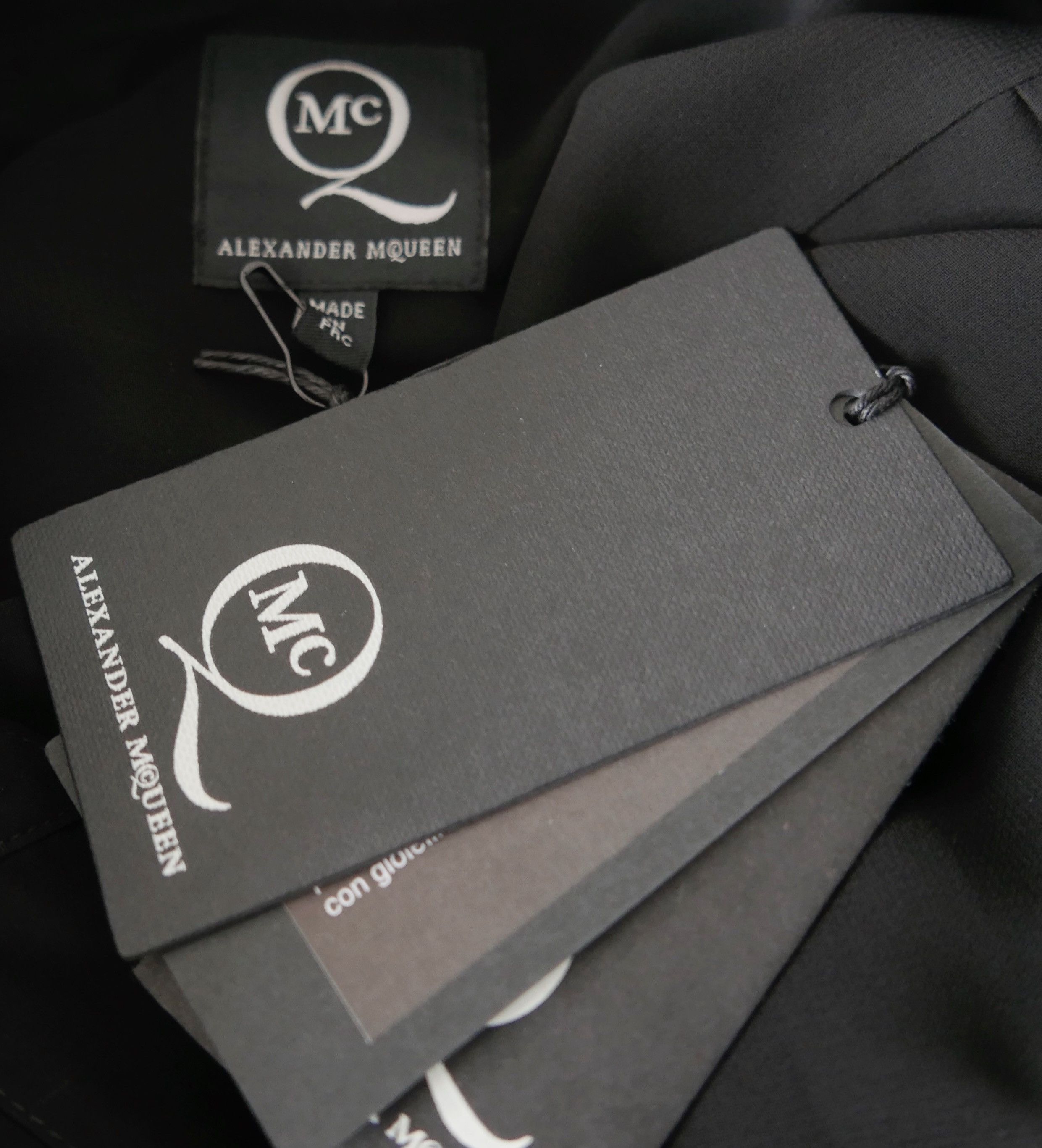 McQ Alexander McQueen McQ Alexander McQueen Leather Skirt Shirt Dress Size XS / US 0-2 / IT 36-38 - 6 Thumbnail