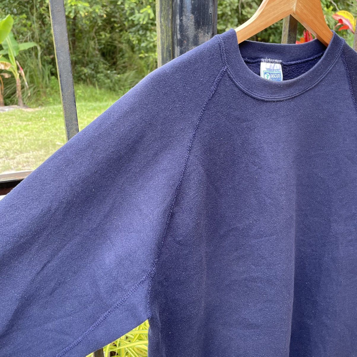 Vintage 🔥Vintage 90s Plain Minimalist Raglan Sweatshirts Size US M / EU 48-50 / 2 - 6 Thumbnail