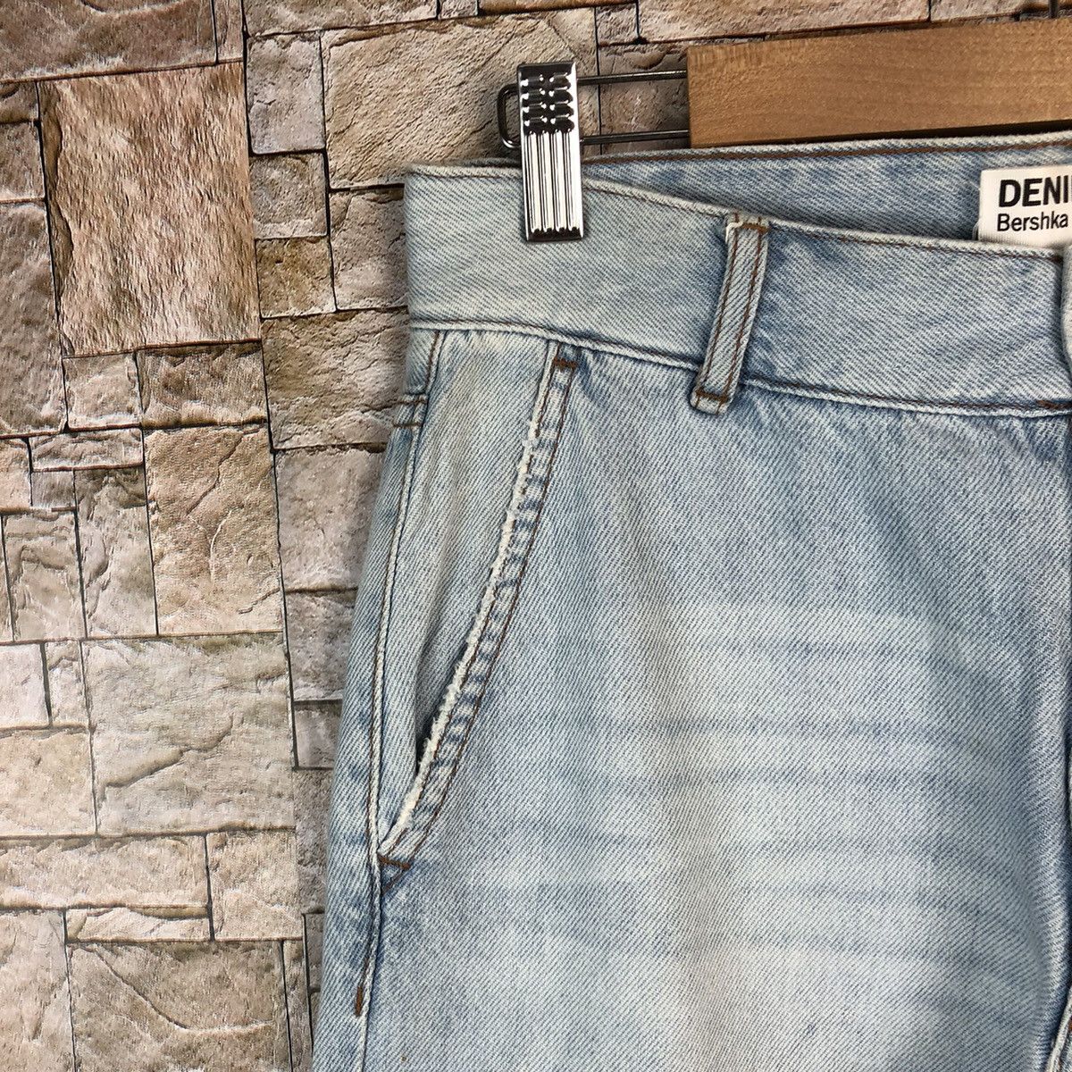 Faded Glory Bershka Blue Cargo Multipocket Joggers Pants #A1173 Size US 28 / EU 44 - 8 Thumbnail