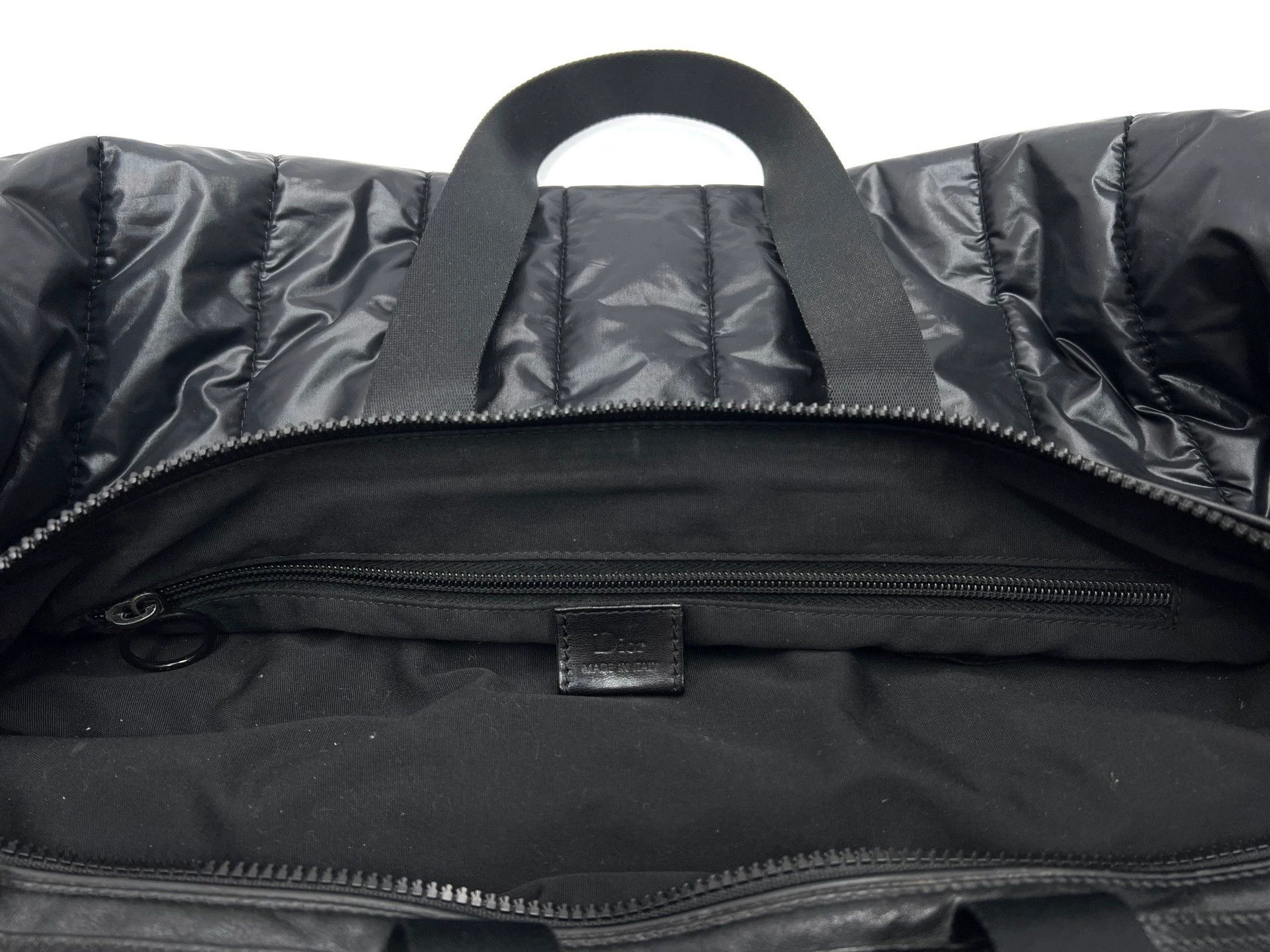 Dior Dior Homme 07AW Quilted Down-Leather Deville Cross Size ONE SIZE - 6 Thumbnail