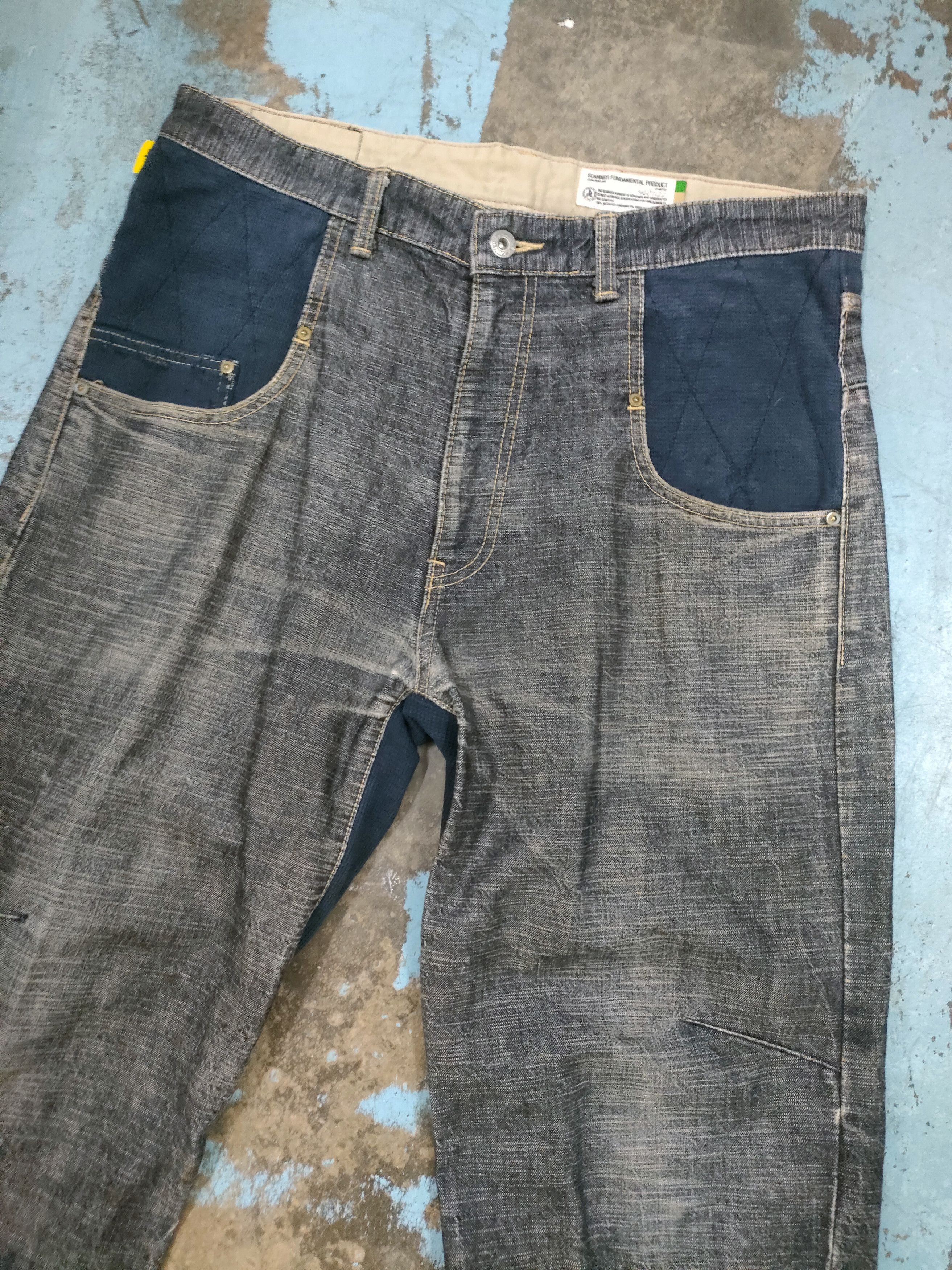 Japanese Brand × Vintage Vintage Scanner Fundamental Jeans Size US 35 - 5 Thumbnail