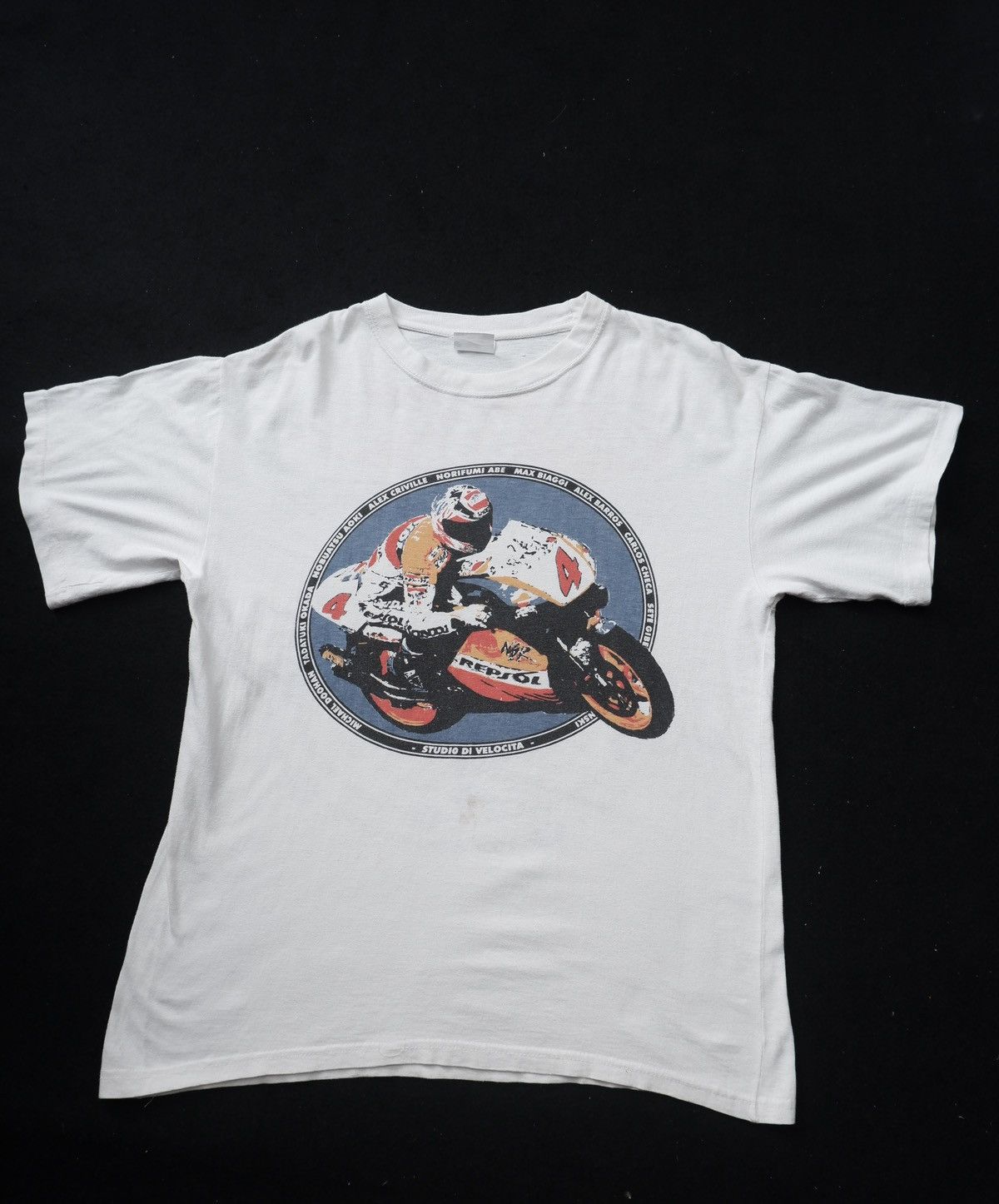 Vintage Vintage Tshirt GP JEREZ 1998 Size US M / EU 48-50 / 2 - 2 Thumbnail
