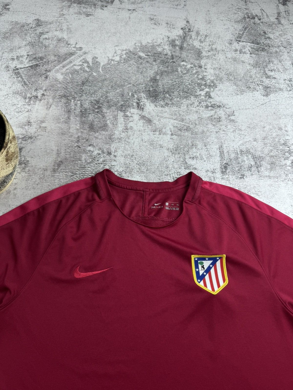 Nike Atletico Madrid Training Home 2016 2017 Red Nike Soccer Football Shirt Jersey Size US XXL / EU 58 / 5 - 5 Thumbnail