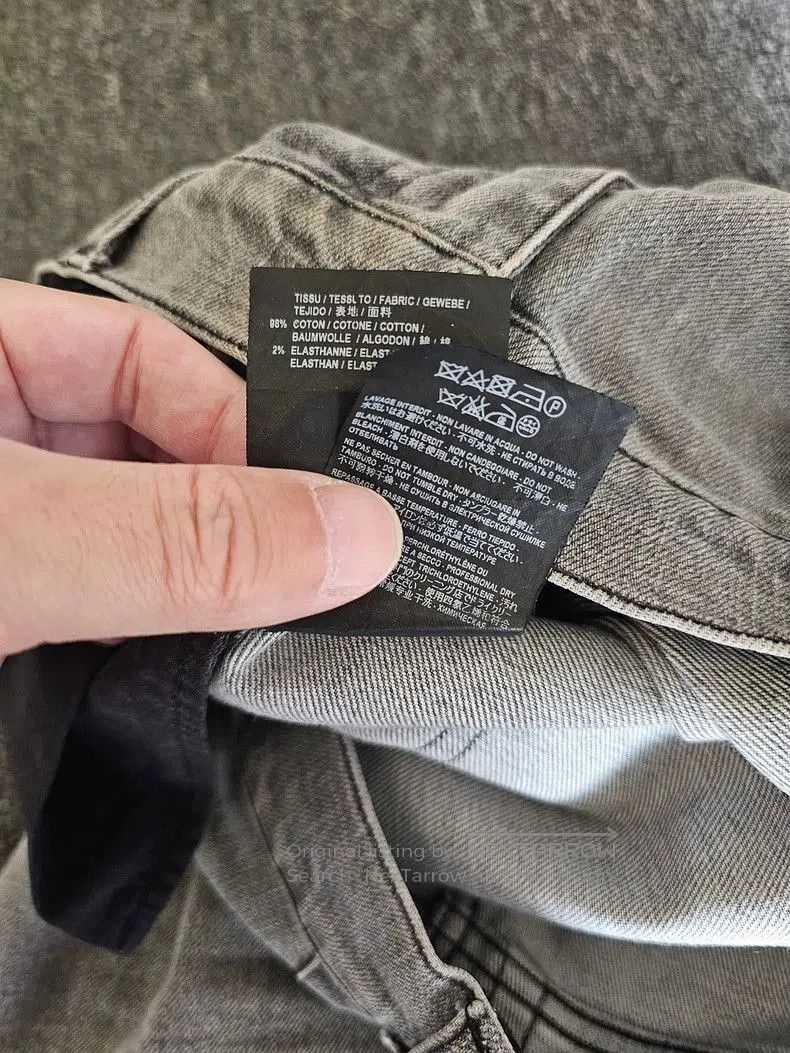 Saint Laurent Paris Saint Laurent Gray D02 Modified Jeans. Size US 30 / EU 46 - 7 Thumbnail