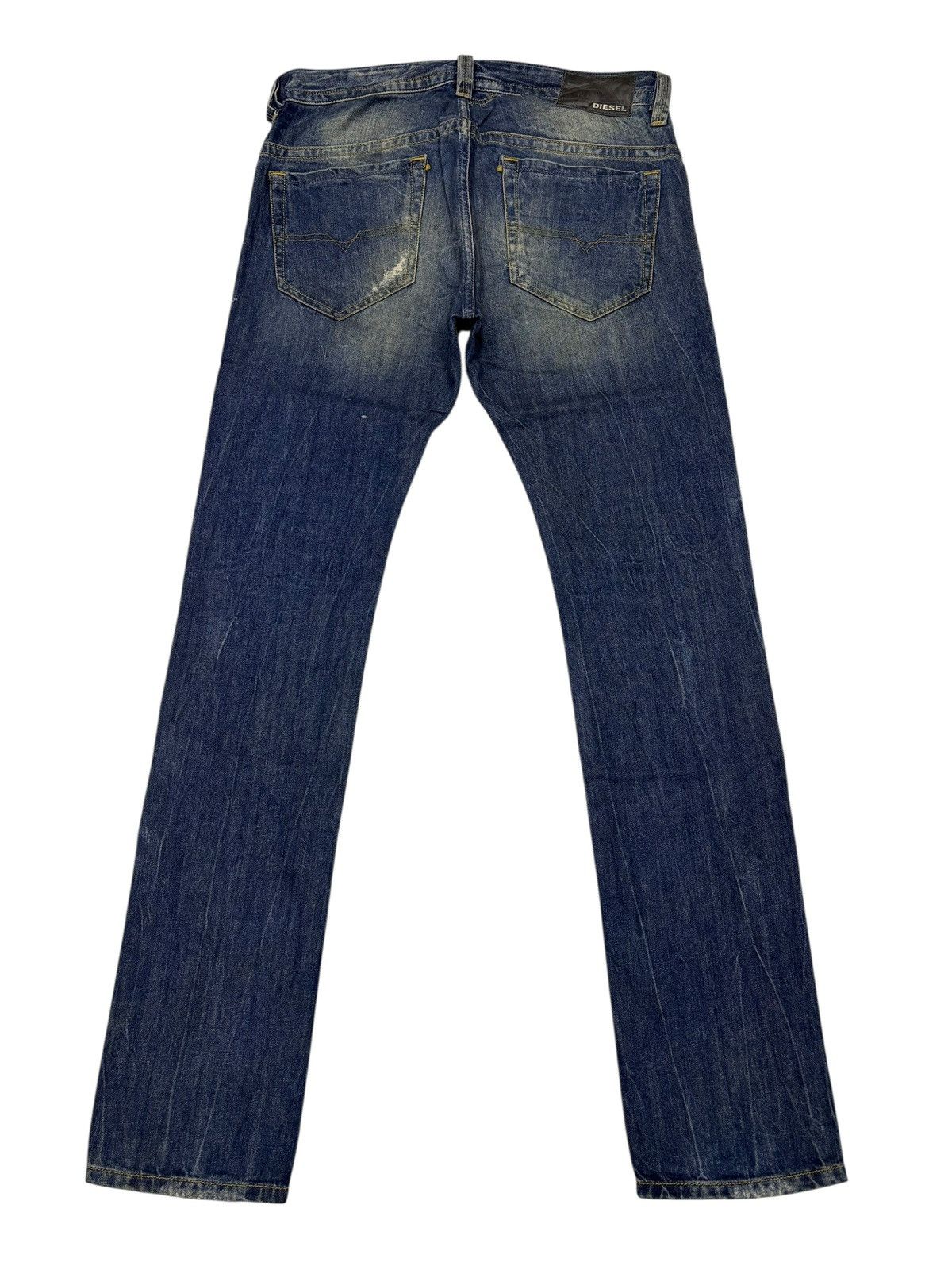 Kapital DIESEL CLAW MARK DISTRESSED SLIM SKINNY JEANS Size US 34 / EU 50 - 8 Thumbnail