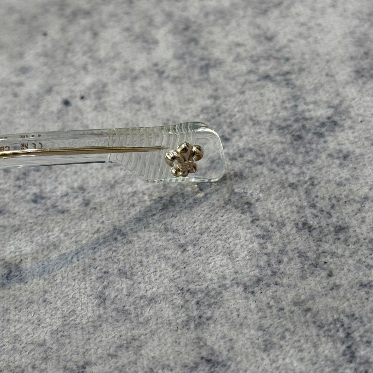 Chrome Hearts CHROME HEARTS CHIRP CHIRP-A Crystal/18KGP Size ONE SIZE - 3 Thumbnail