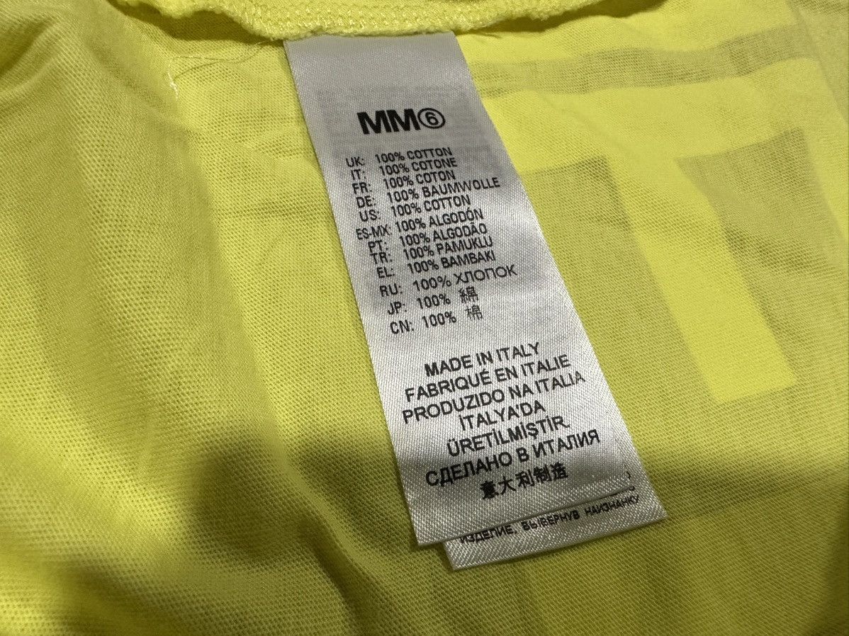 MM6 🔥Maison Margiela MM6 Side Logo Printed Youth Tee Oversized Size US XL / EU 56 / 4 - 9 Thumbnail