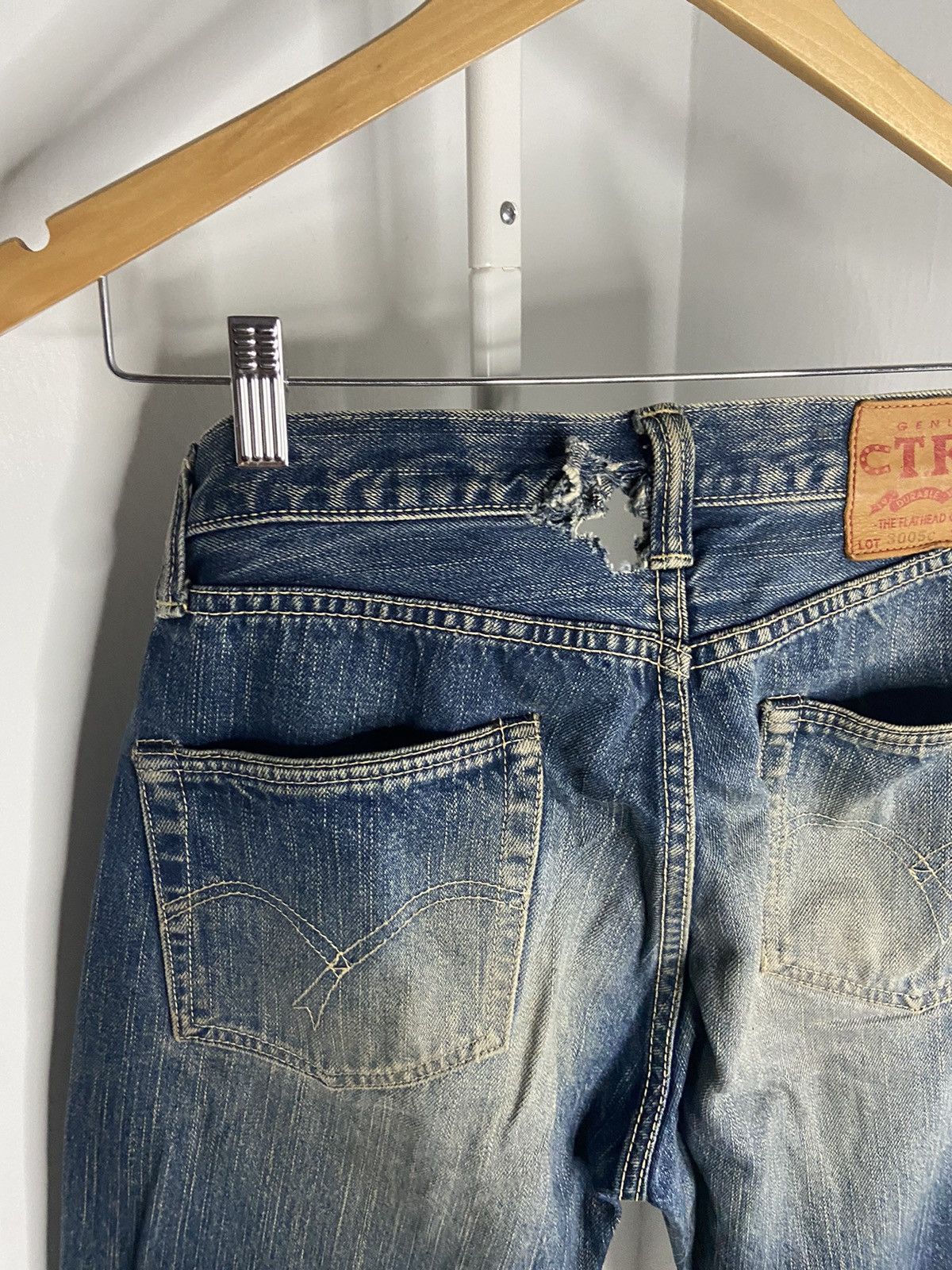 The Flat Head The Flat Head denim x Rare😊❤️ Size US 28 / EU 44 - 10 Thumbnail
