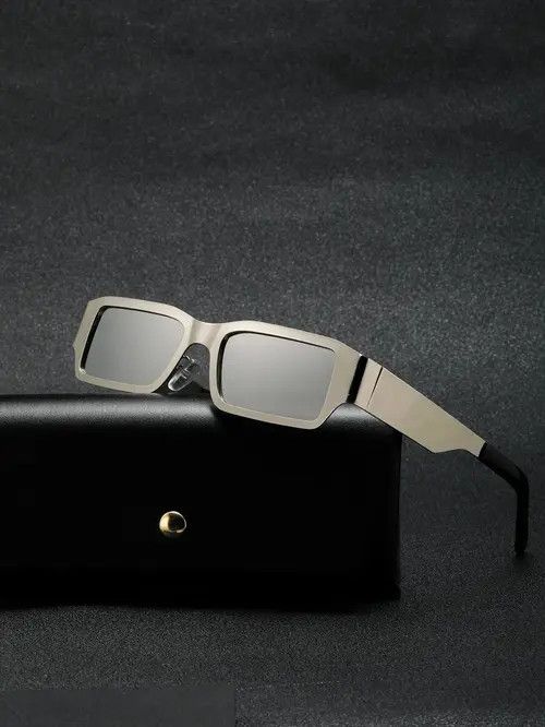 Electric Visual Retro Punk Kurt Cobain Style Sunglasses Square Frame Size ONE SIZE - 1 Thumbnail