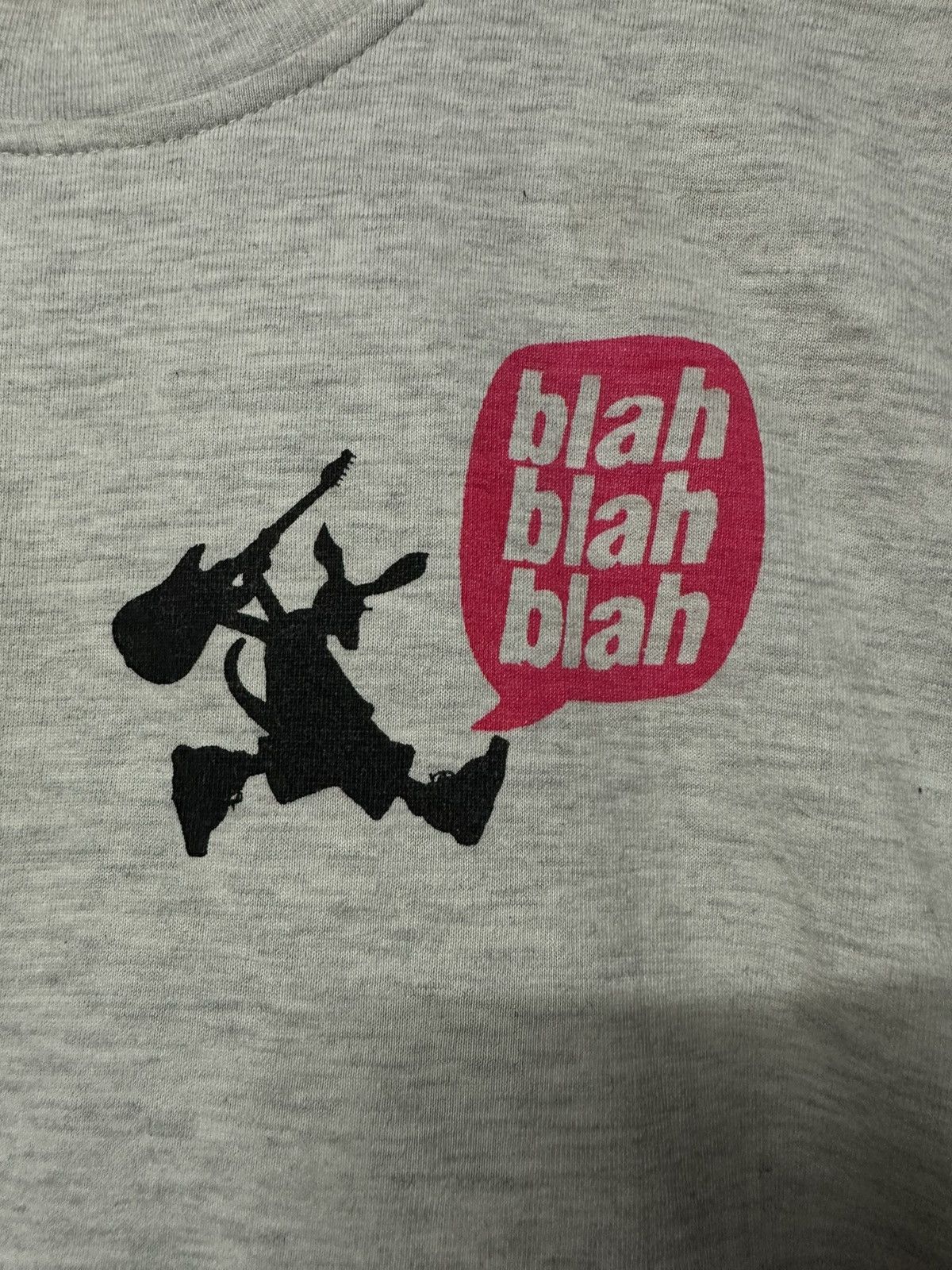 Band Tees × Vintage Vintage 90s Rock Wallaby Blah Blah Blah Faded Tee Size US L / EU 52-54 / 3 - 9 Thumbnail