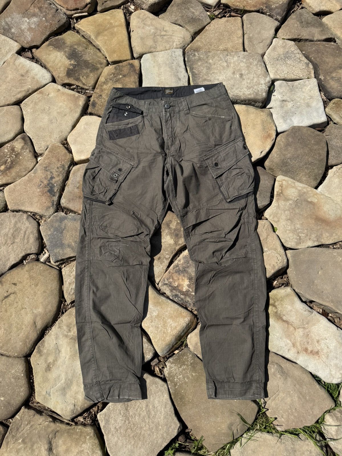 G-Star Vintage G-Star Raw Y2k Cargo Pants Size US 31 - 1 Thumbnail