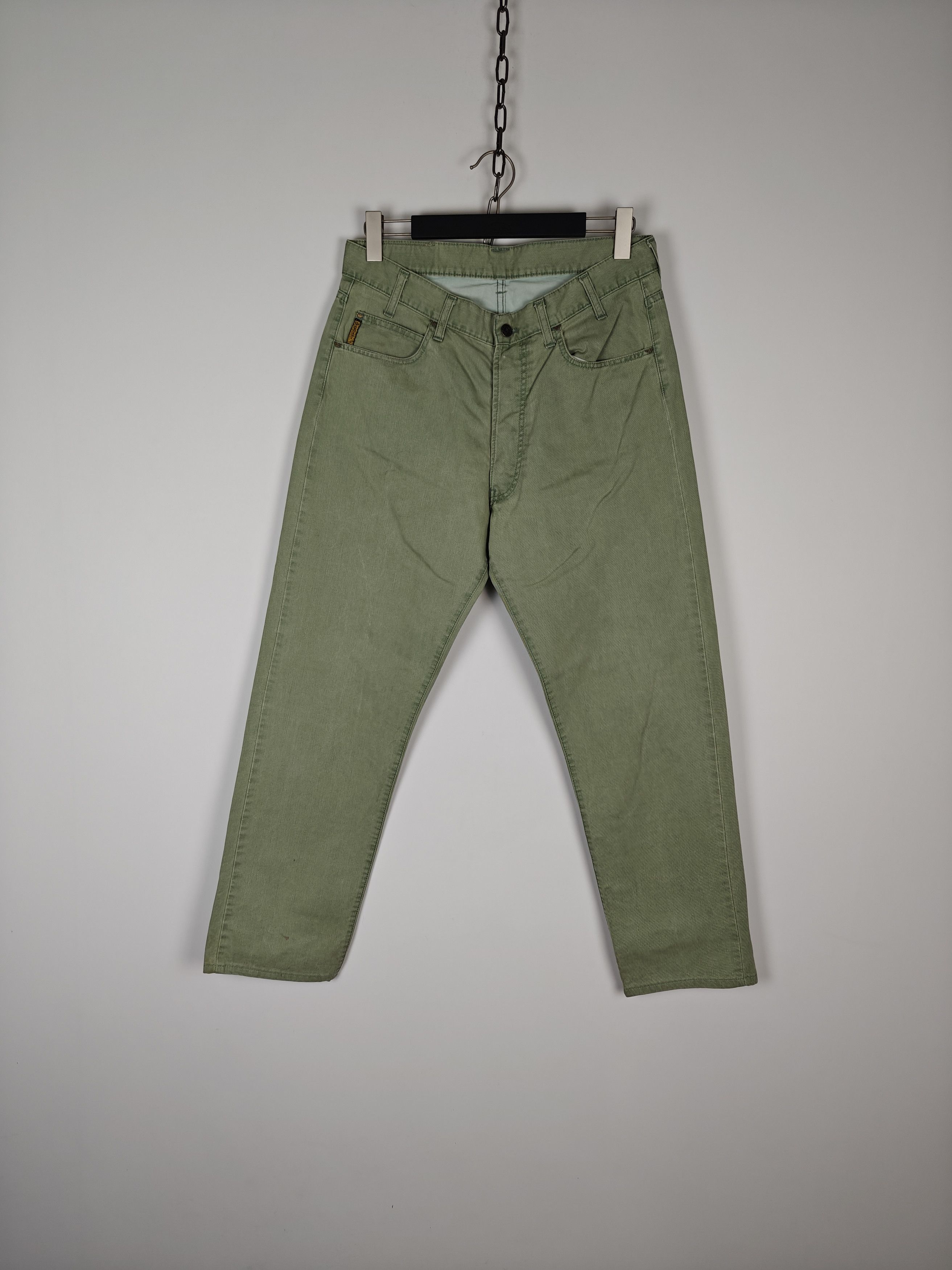 Armani Armani Denim Jeans VTG Pants Green size 33x32 Size US 33 - 2 Thumbnail