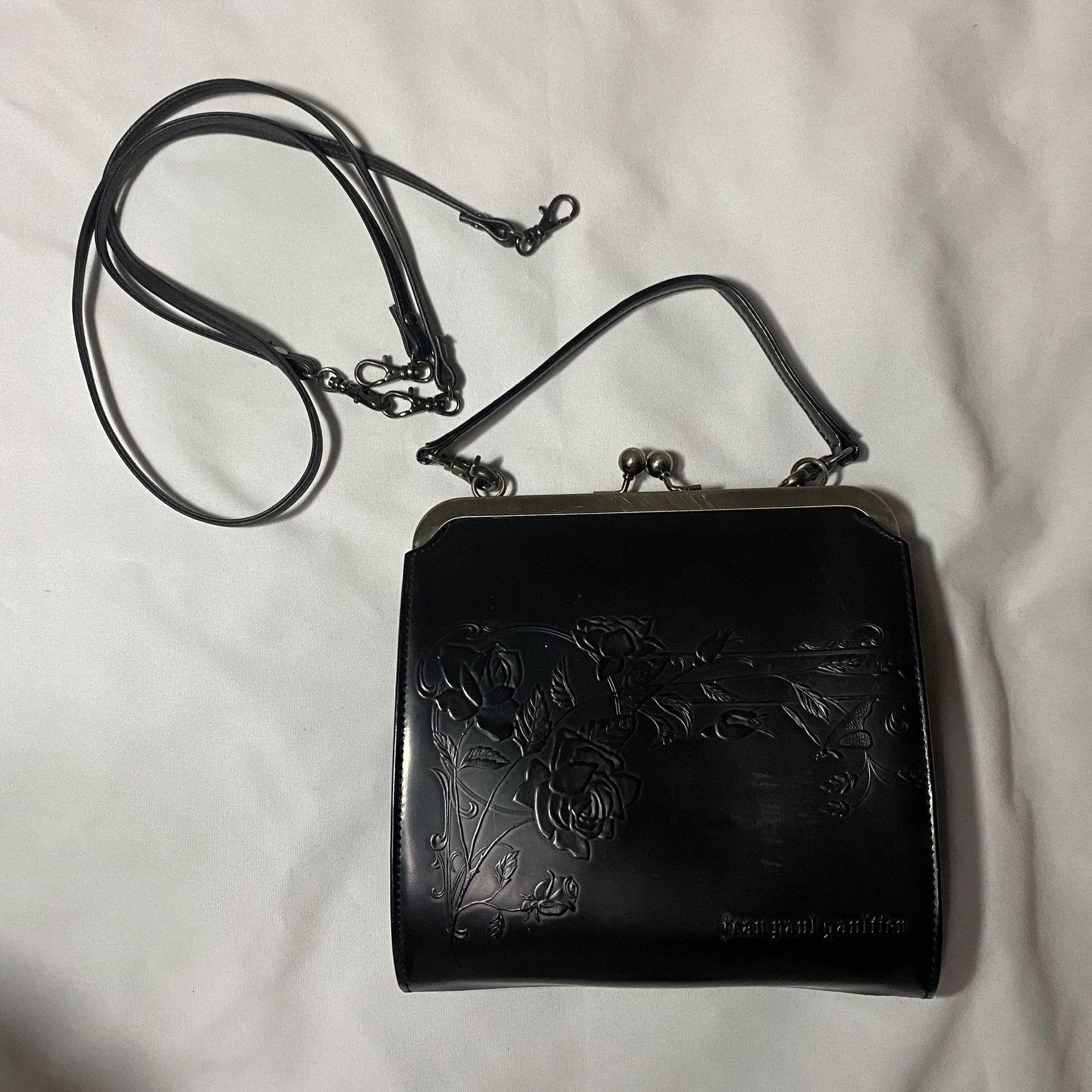 Jean Paul Gaultier Jean Paul Gaultier Gunflower Clutch Black Size ONE SIZE - 1 Thumbnail