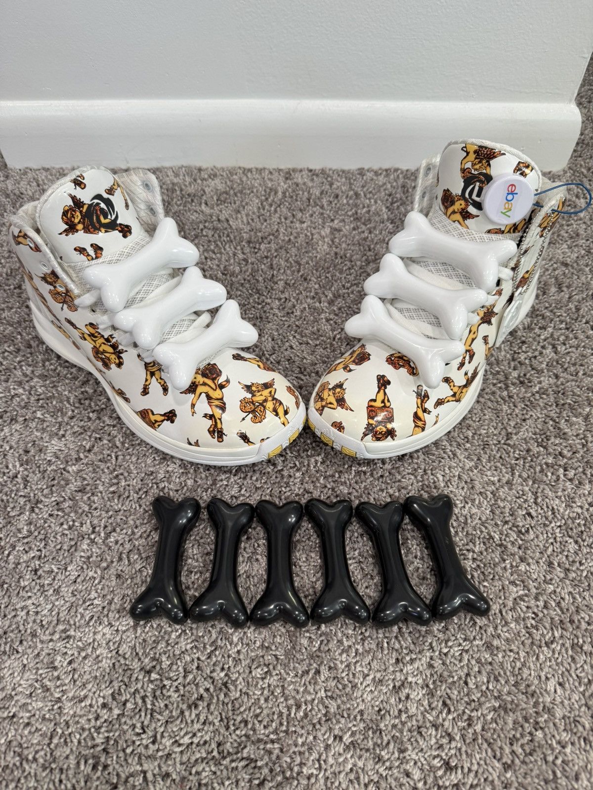 Jeremy Scott 2 sets of Adidas Jeremy Scott Bones Size ONE SIZE - 1 Thumbnail