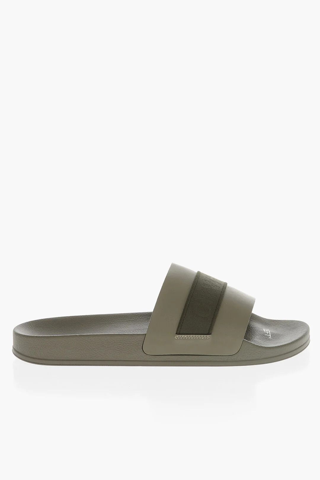 Off-White og1mm0426 Rubber Slides in Green Size US 15 / EU 48 - 1 Thumbnail