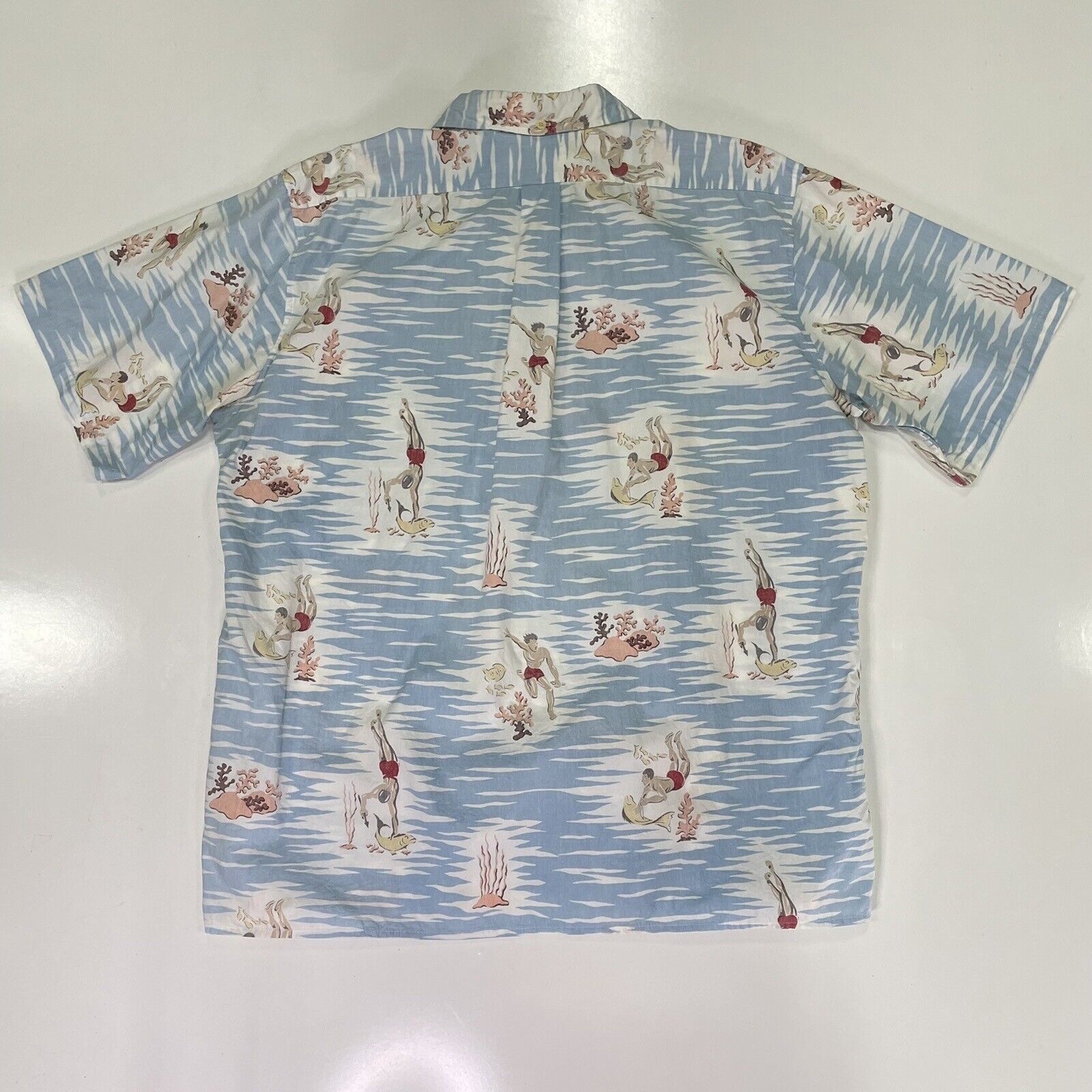 Reyn Spooner VTG Reyn Spooner Men’s Free Dive Spear Fishing Reef Shirt XL Size US XL / EU 56 / 4 - 8 Thumbnail
