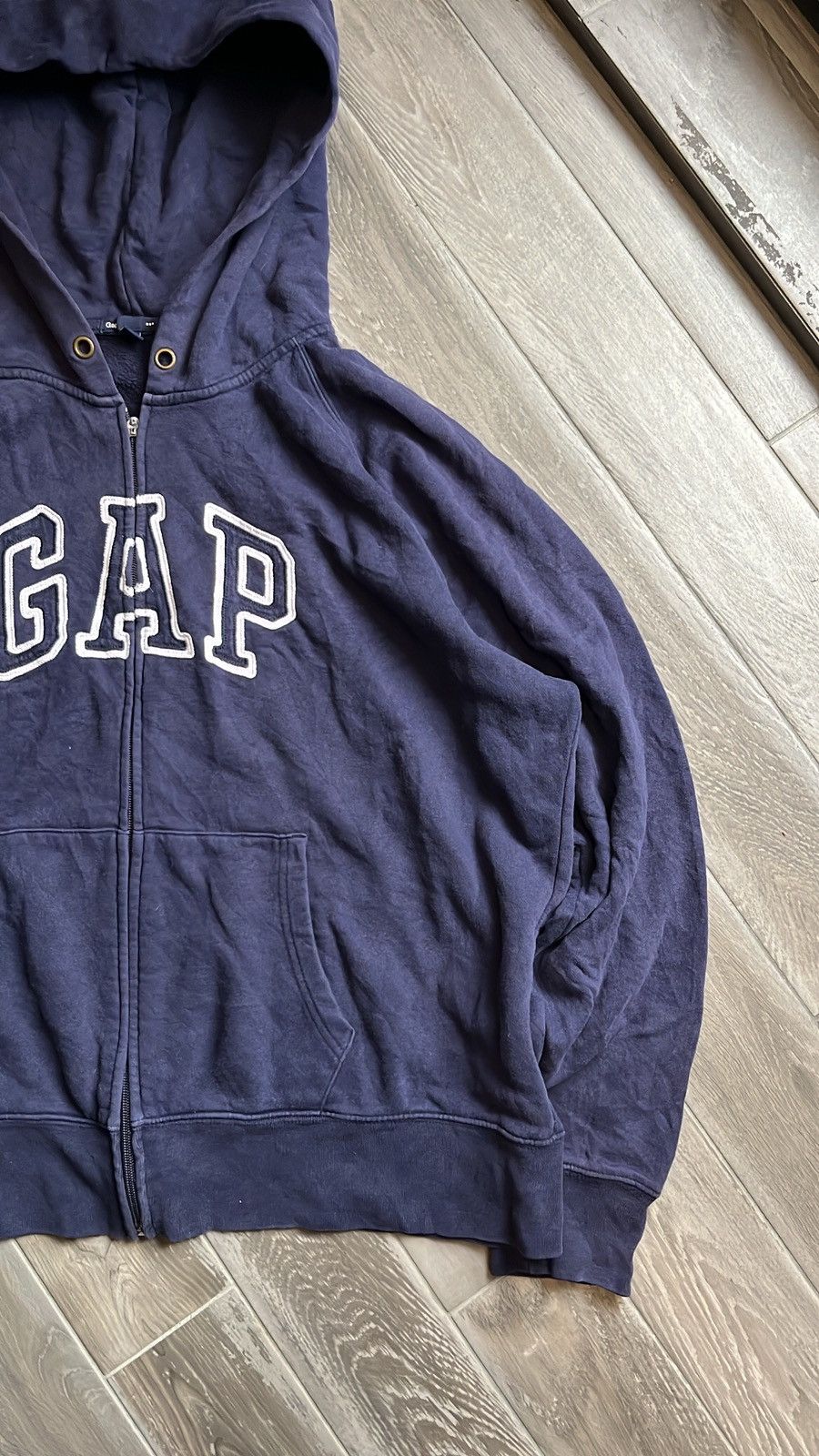 Gap × Vintage Vintage big logo zip hoodie Gap Size US M / EU 48-50 / 2 - 2 Thumbnail