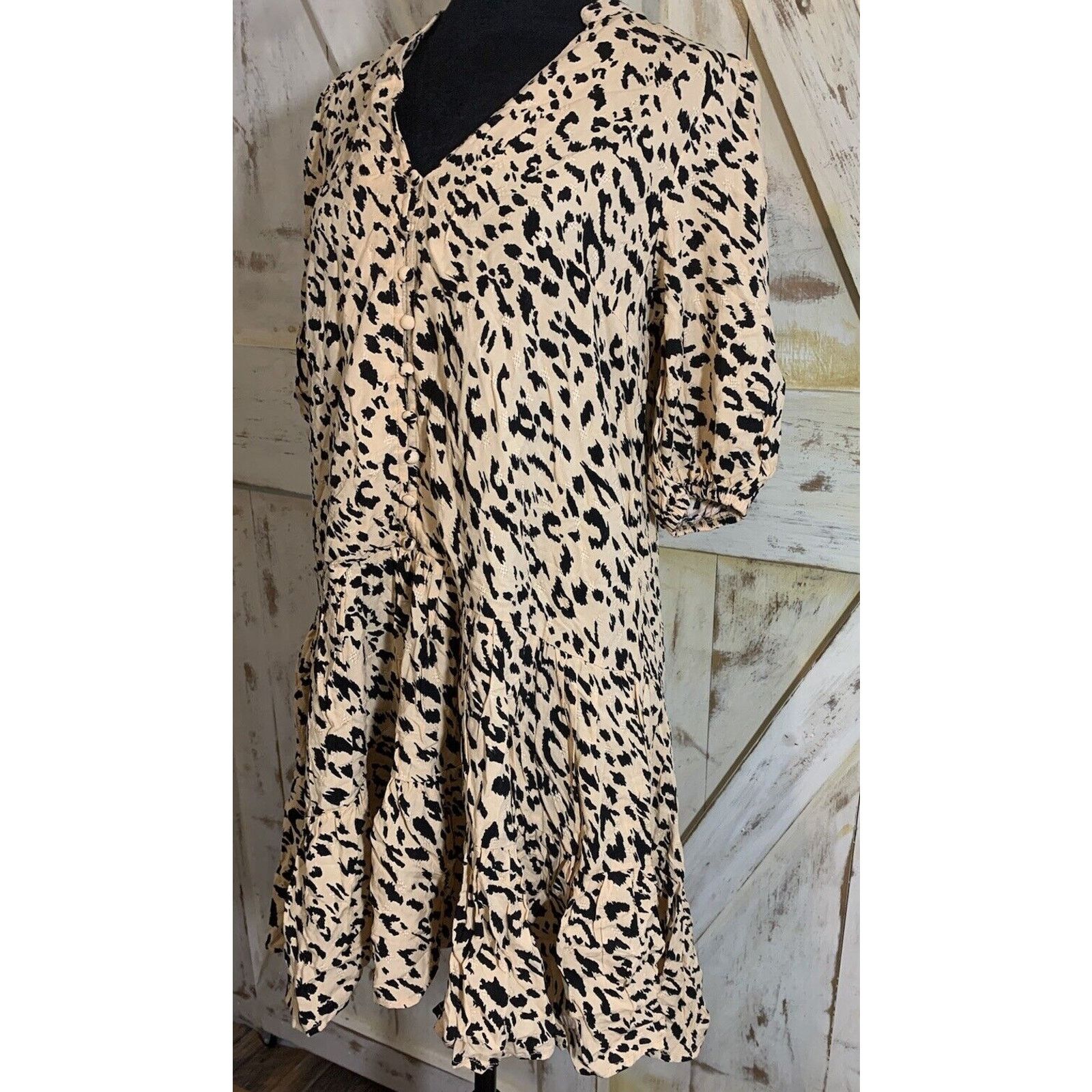Other NWT Tinsel Brand Macy’s Leopard Print High Low Dress PS Size S / US 4 / IT 40 - 5 Thumbnail