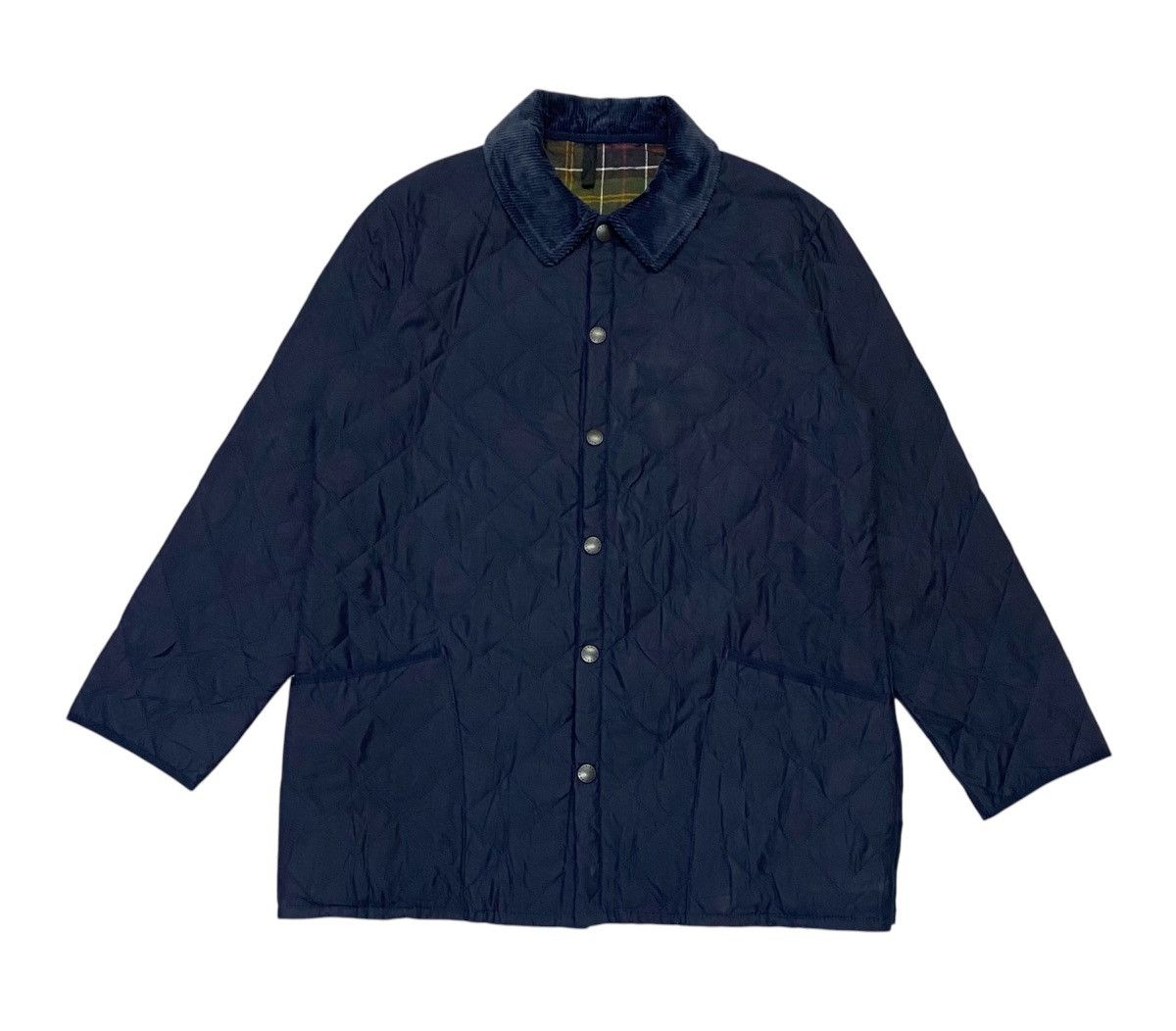 Barbour Barbour Heritage Liddesdale Quilted Snap Button Jacket Size US L / EU 52-54 / 3 - 4 Thumbnail