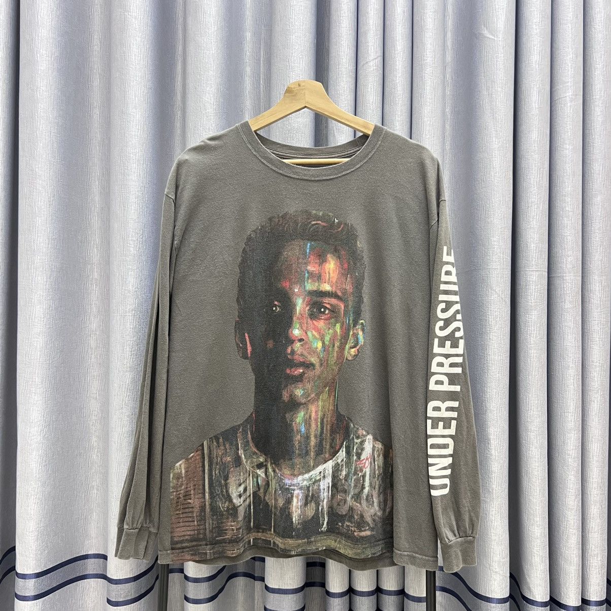 Rap Tees Y2K Thrashed Faded Logic Under Pressure Long Sleeve Rap Tee Size US XL / EU 56 / 4 - 1 Thumbnail