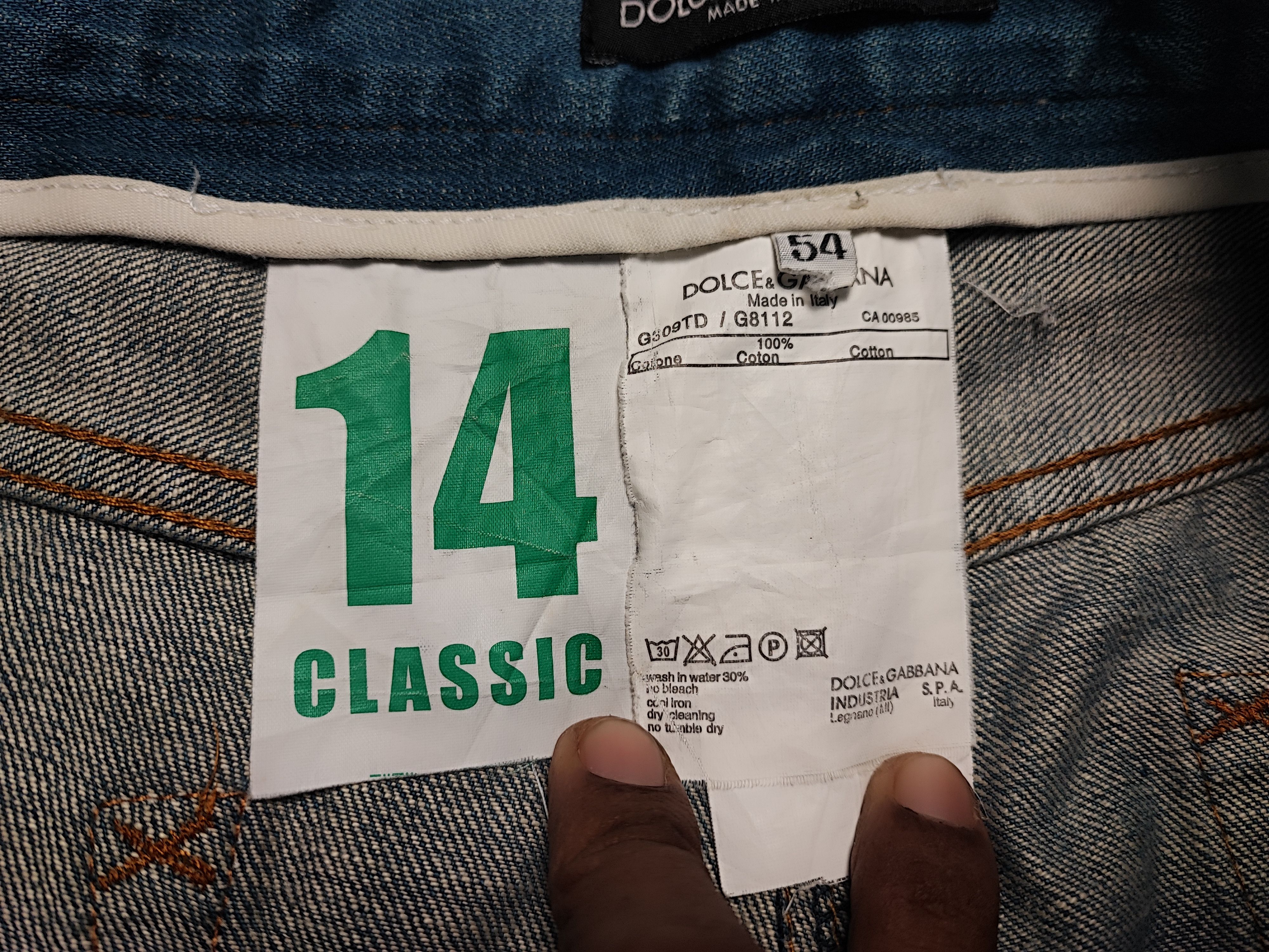 Dolce & Gabbana D&G Dolce&Gabbana Logo Jeans DISTRESSED Pants Size US 36 / EU 52 - 16 Thumbnail