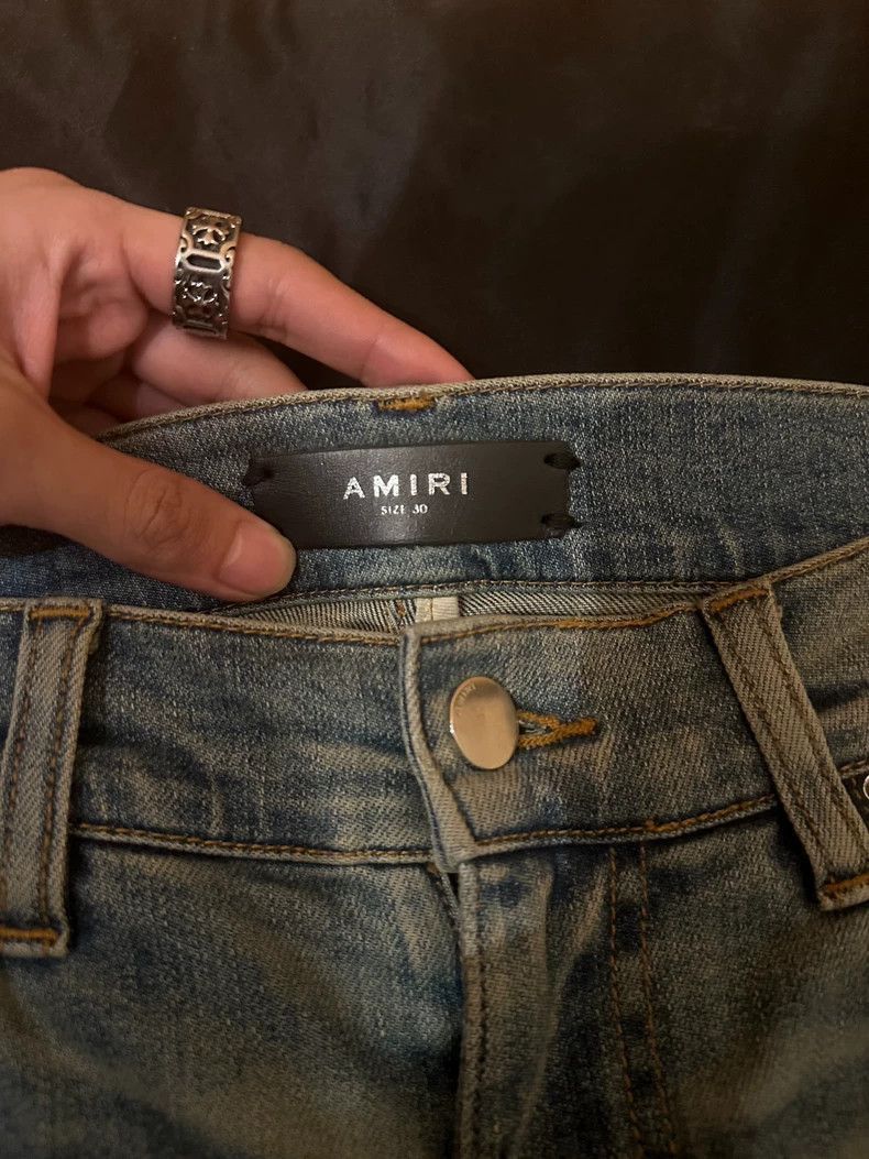 Amiri Amiri Art Patch Snake Jean-2505 Size US 30 / EU 46 - 4 Thumbnail