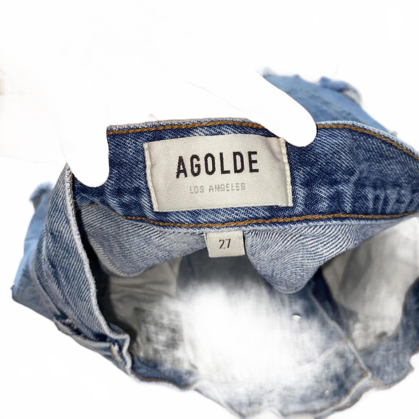 Agolde AGOLDE Distressed Button Fly Shorts 27 Size 27" / US 4 / IT 40 - 3 Thumbnail