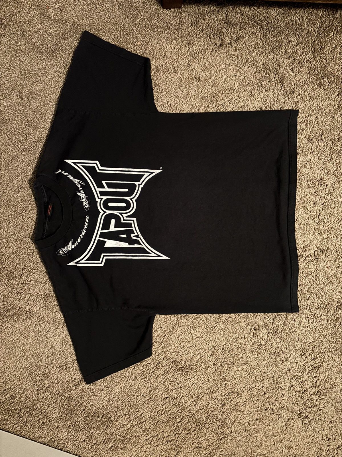 Tapout Vintage black and white TAPOUT tee Size US XXL / EU 58 / 5 - 1 Thumbnail
